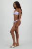 Bikini doble vista liso y rayas sold by Shasa