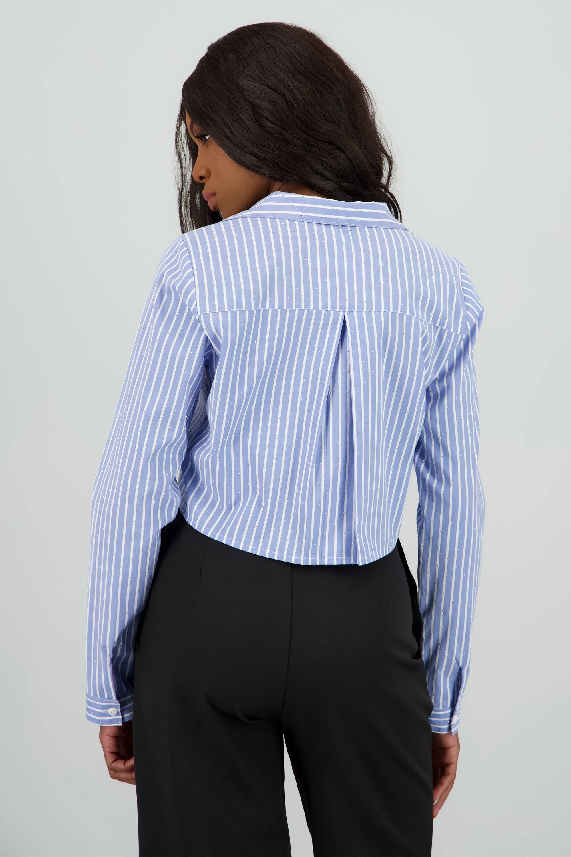 Camisa manga larga rayas con brillos sold by Shasa product image thumbnail 4