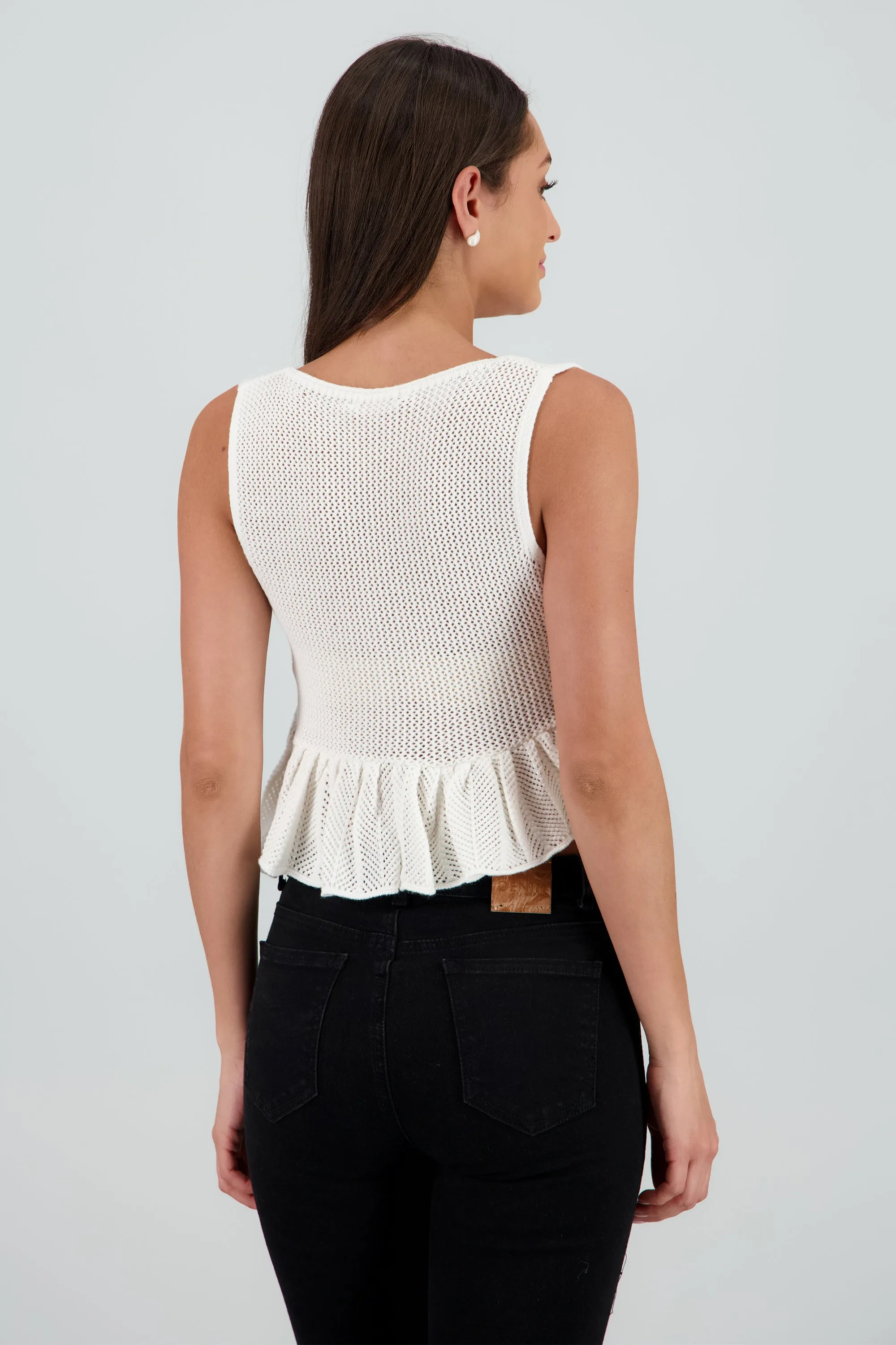 Top tejido ligero detalle olan sold by Shasa product image thumbnail 4