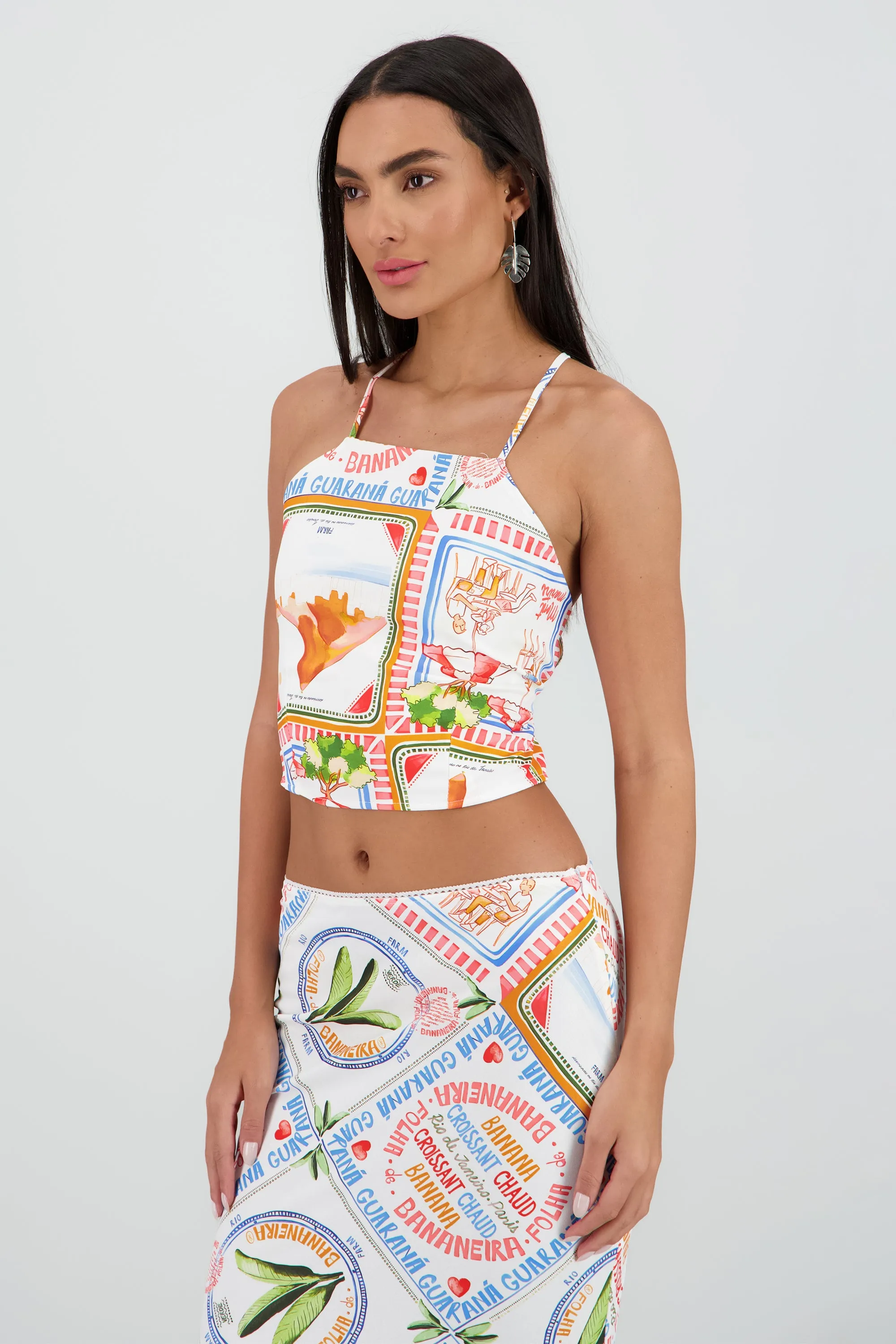 Top cruzado estampado playa sold by Shasa product image thumbnail 3