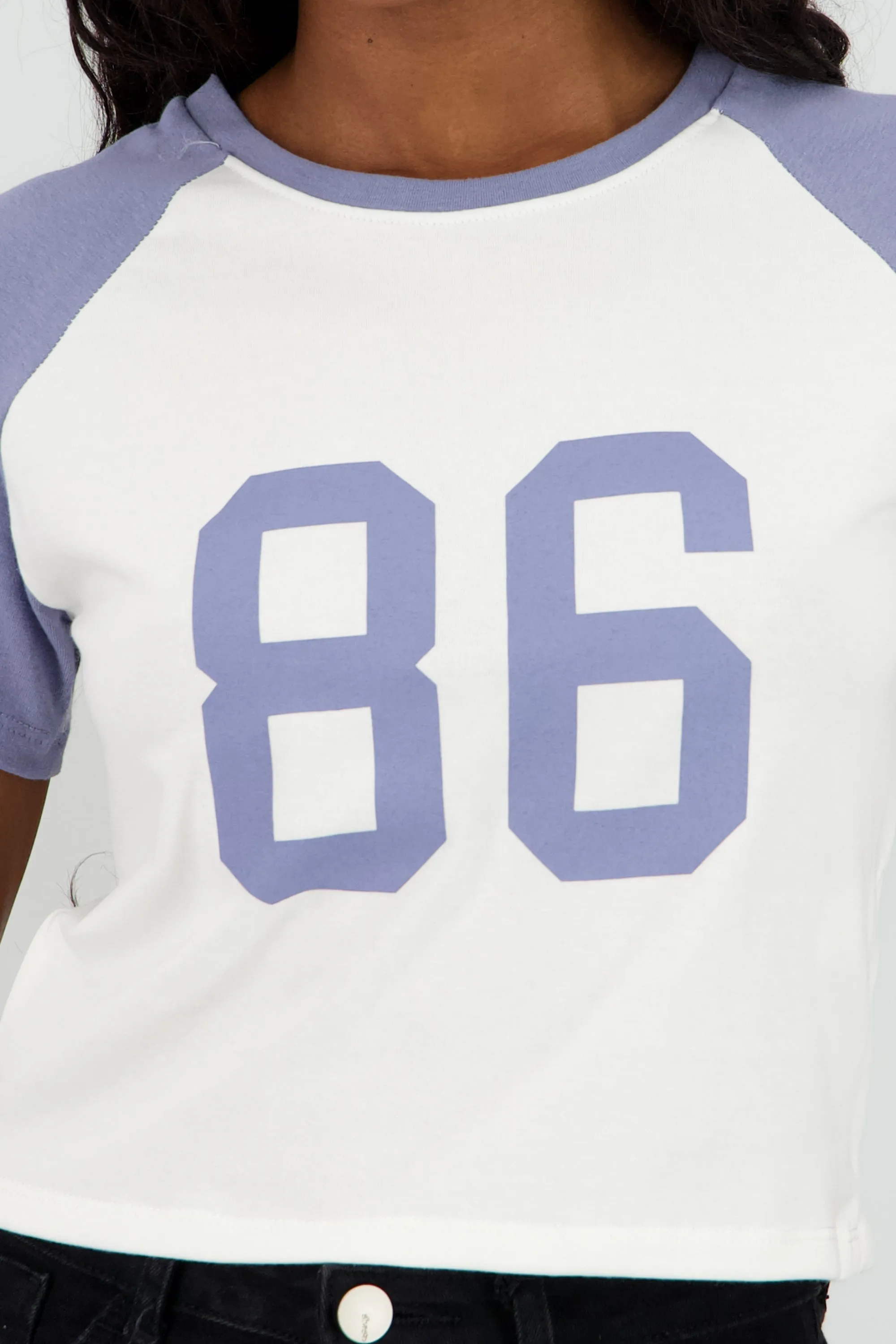 Top con numeros estampados contraste mangas sold by Shasa product image thumbnail 5