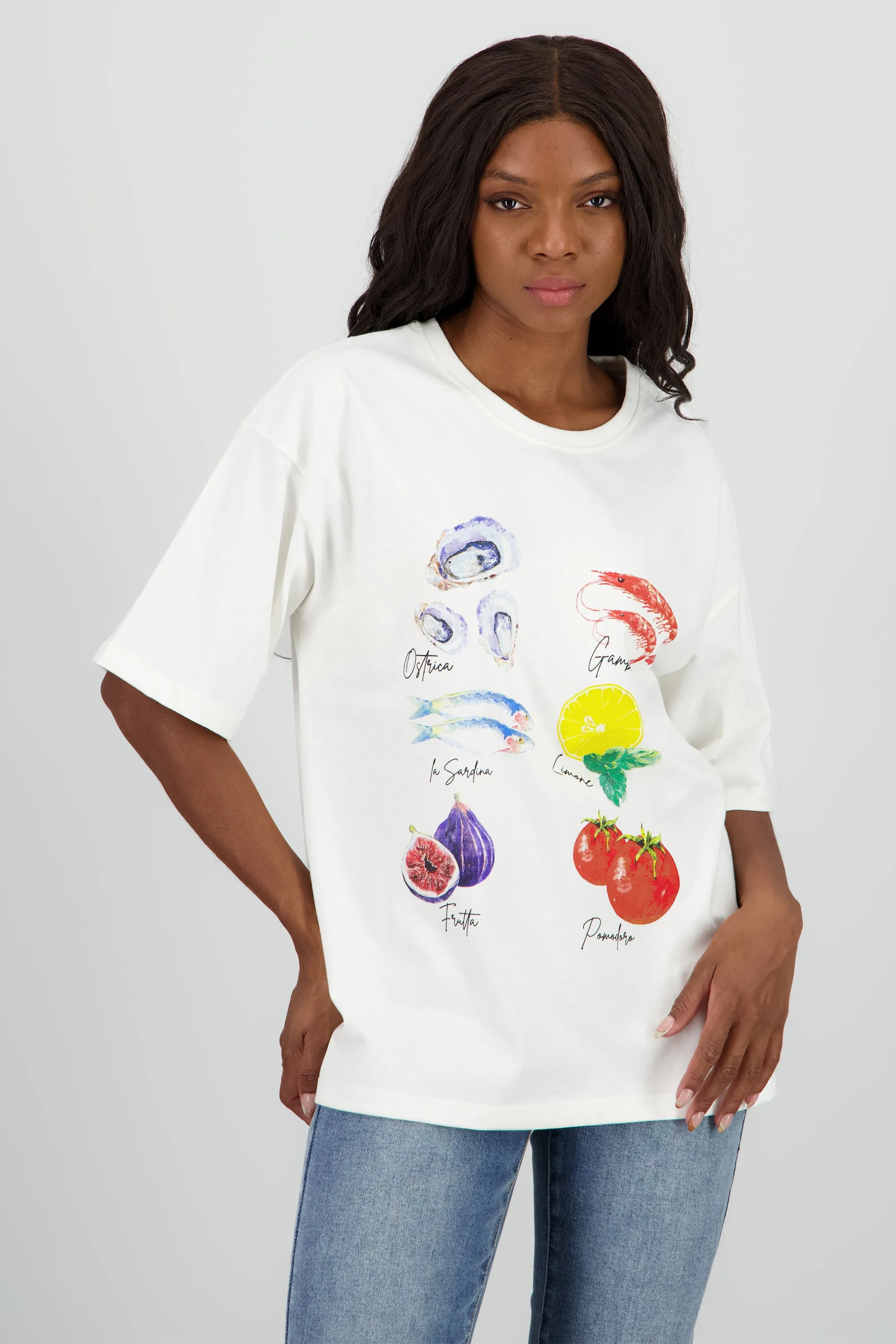 Playera estampada comida sold by Shasa product image thumbnail 2