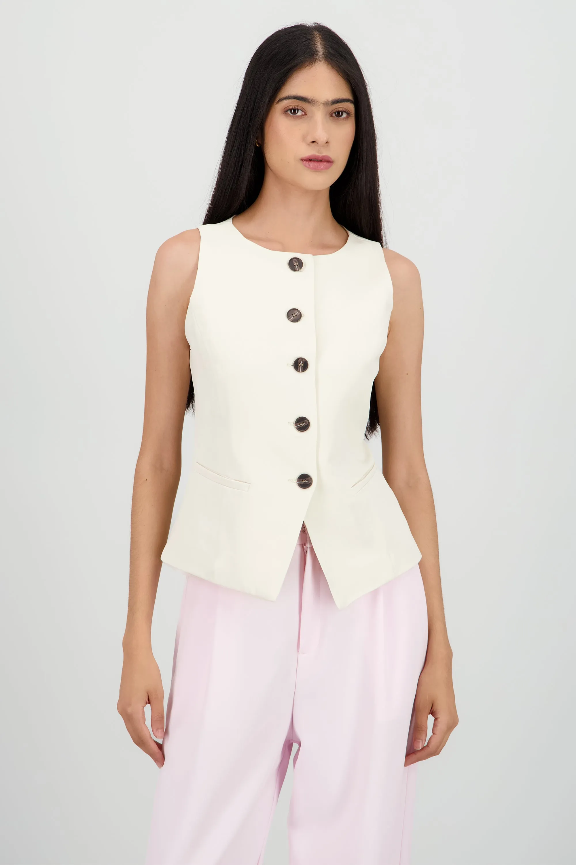 Chaleco largo sastre con botones Hypsters sold by Shasa