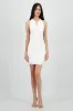 Vestido mini cuello cascada halter sold by Shasa