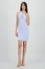 Vestido mini cuello cascada halter sold by Shasa