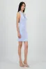 Vestido mini cuello cascada halter sold by Shasa