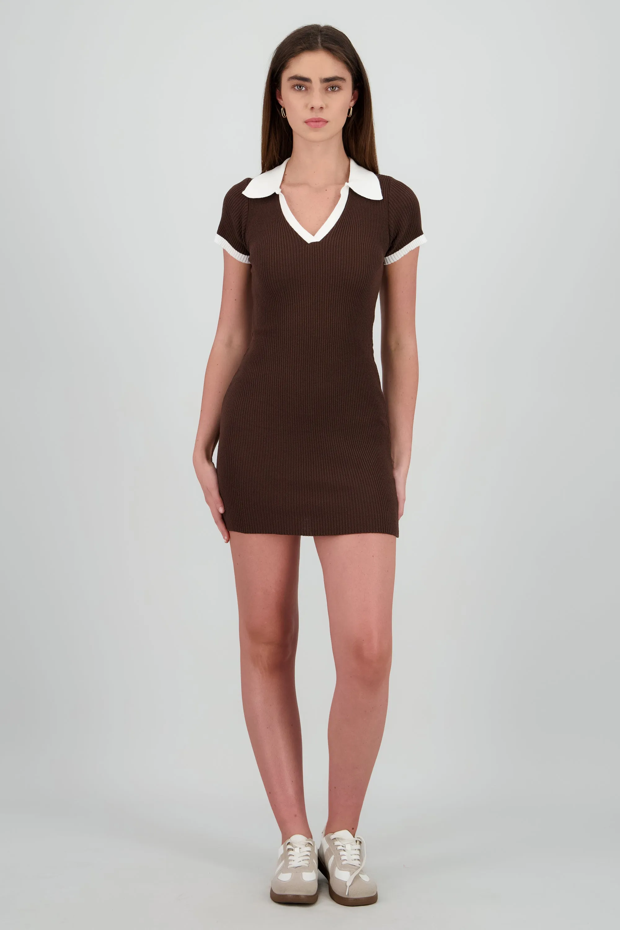 Vestido mini con cuello polo sold by Shasa product image thumbnail 2