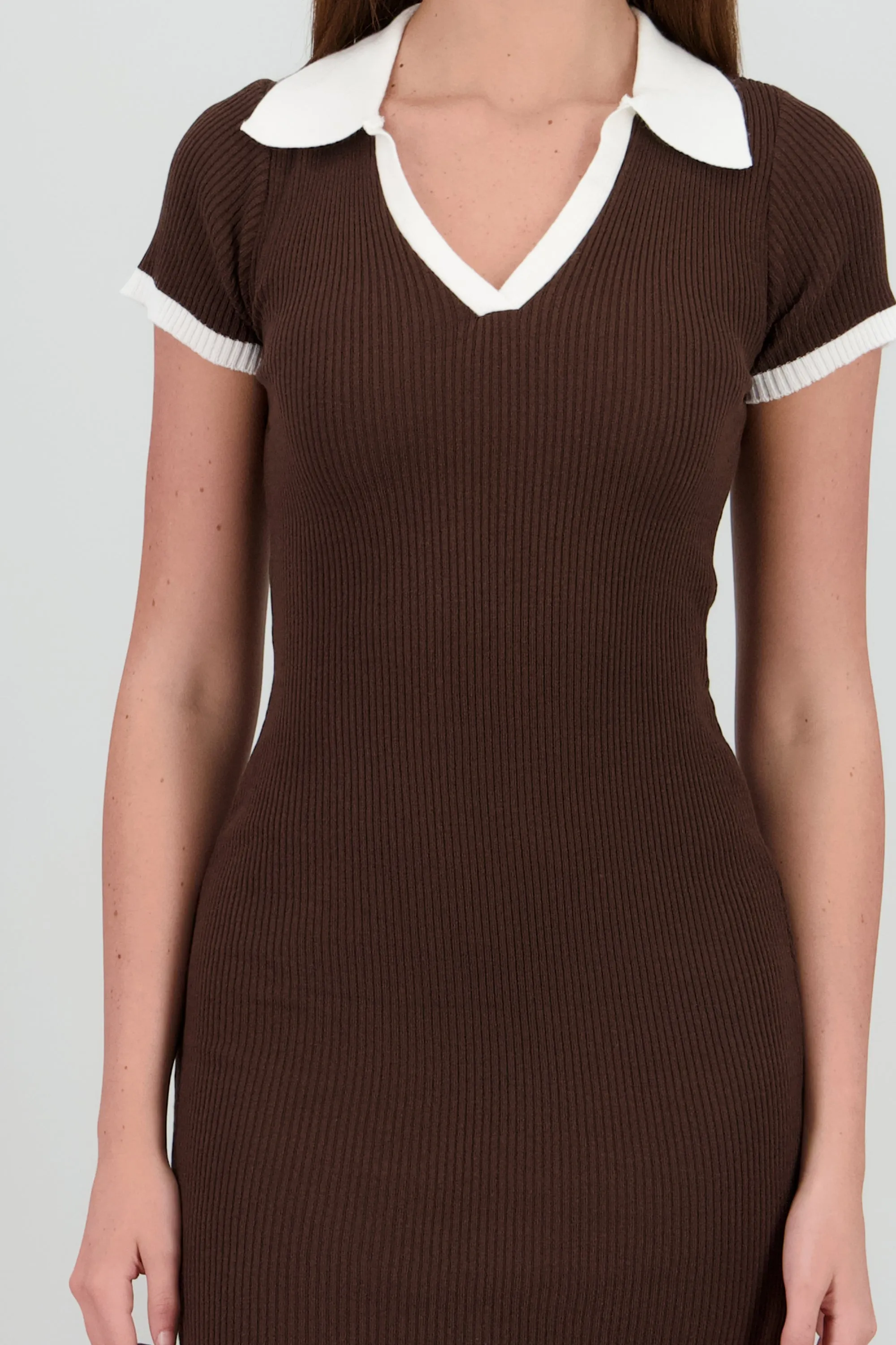 Vestido mini con cuello polo sold by Shasa product image thumbnail 5