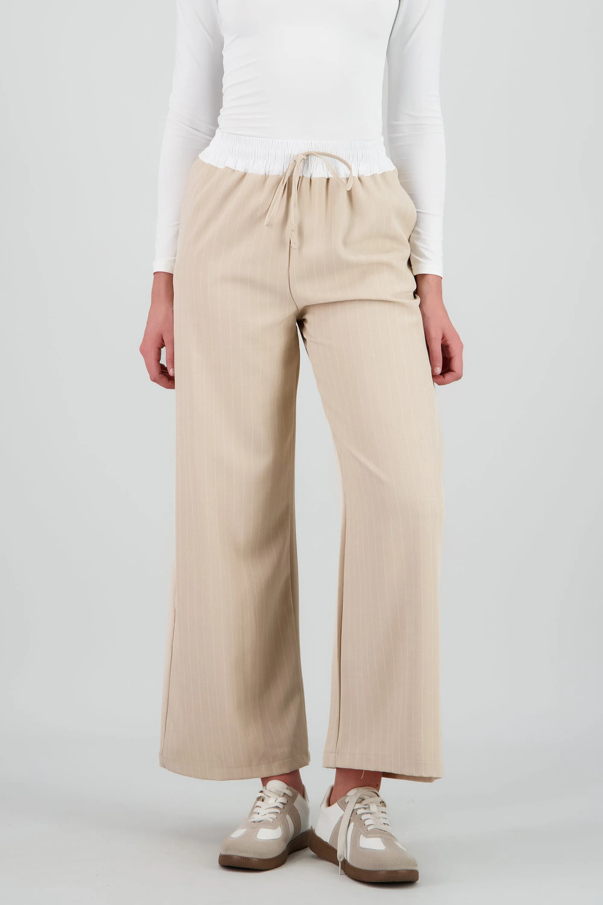 Pantalon amplio pretina en contraste sold by Shasa product image thumbnail 2
