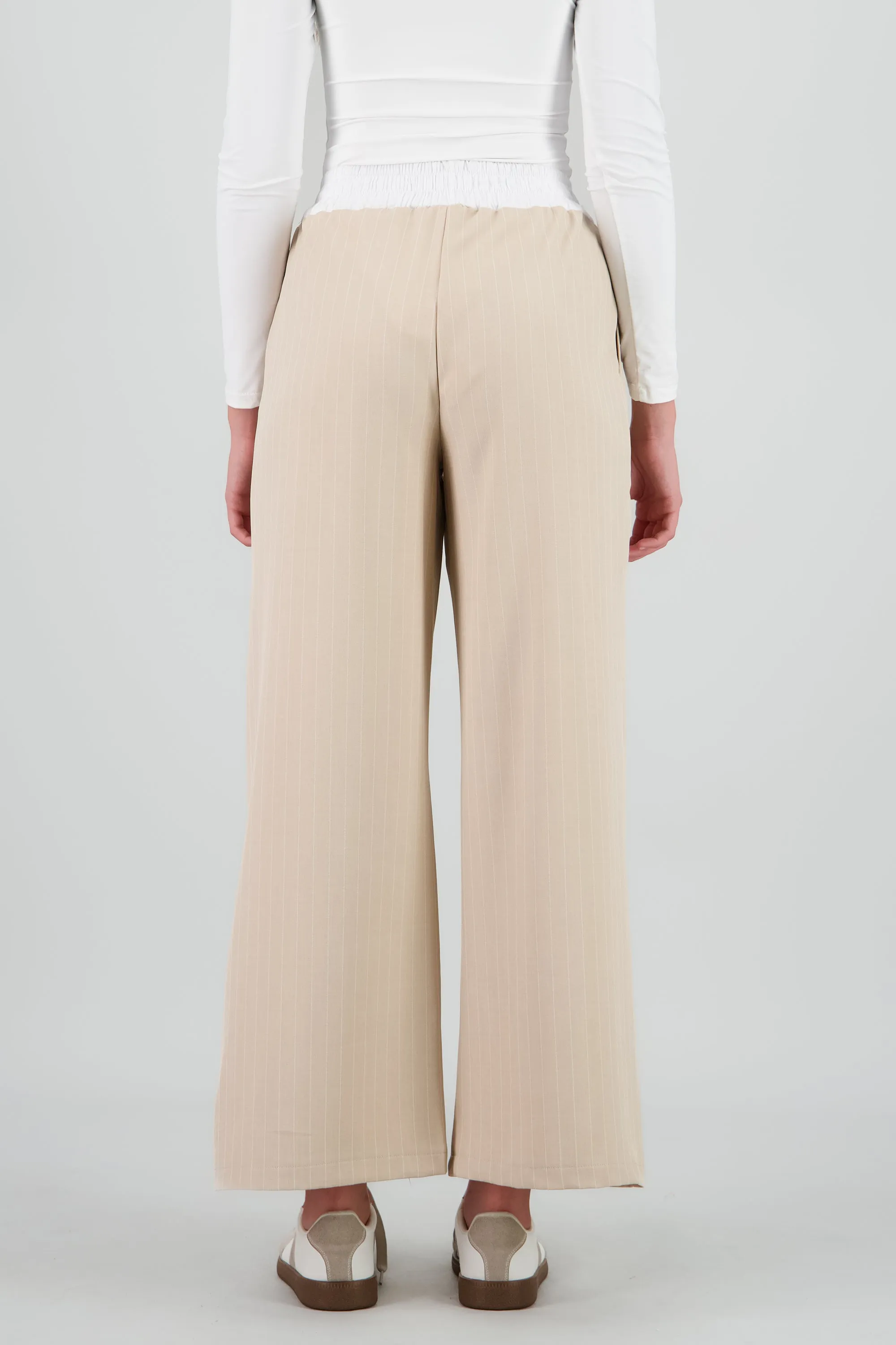 Pantalon amplio pretina en contraste sold by Shasa product image thumbnail 4