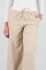 Pantalon amplio pretina en contraste sold by Shasa