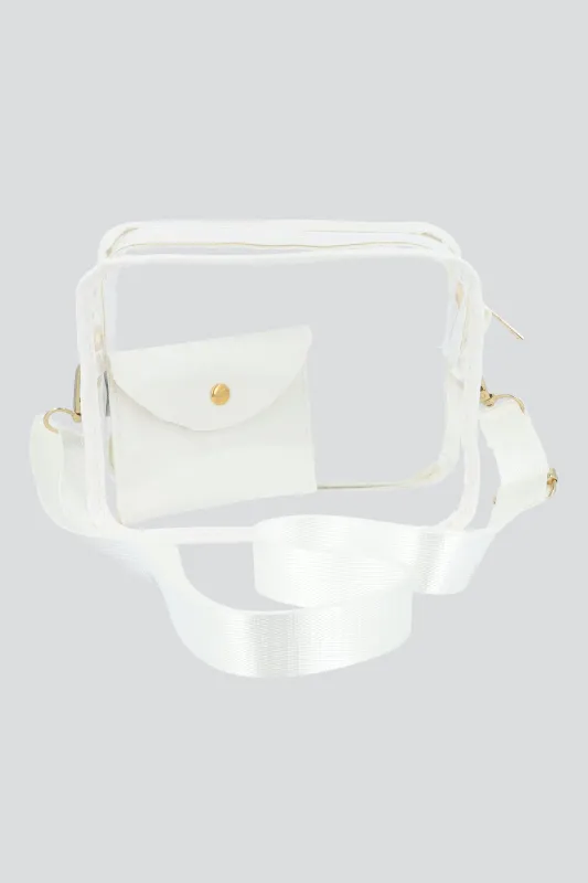 Crossbody pvc con monedero sold by Shasa