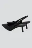 Tacon pointy slingback basico sold by Shasa