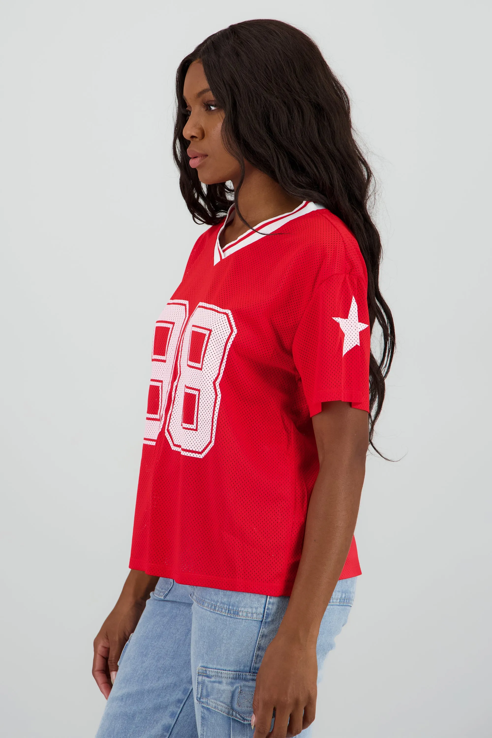 Playera over estampado numero sold by Shasa product image thumbnail 3