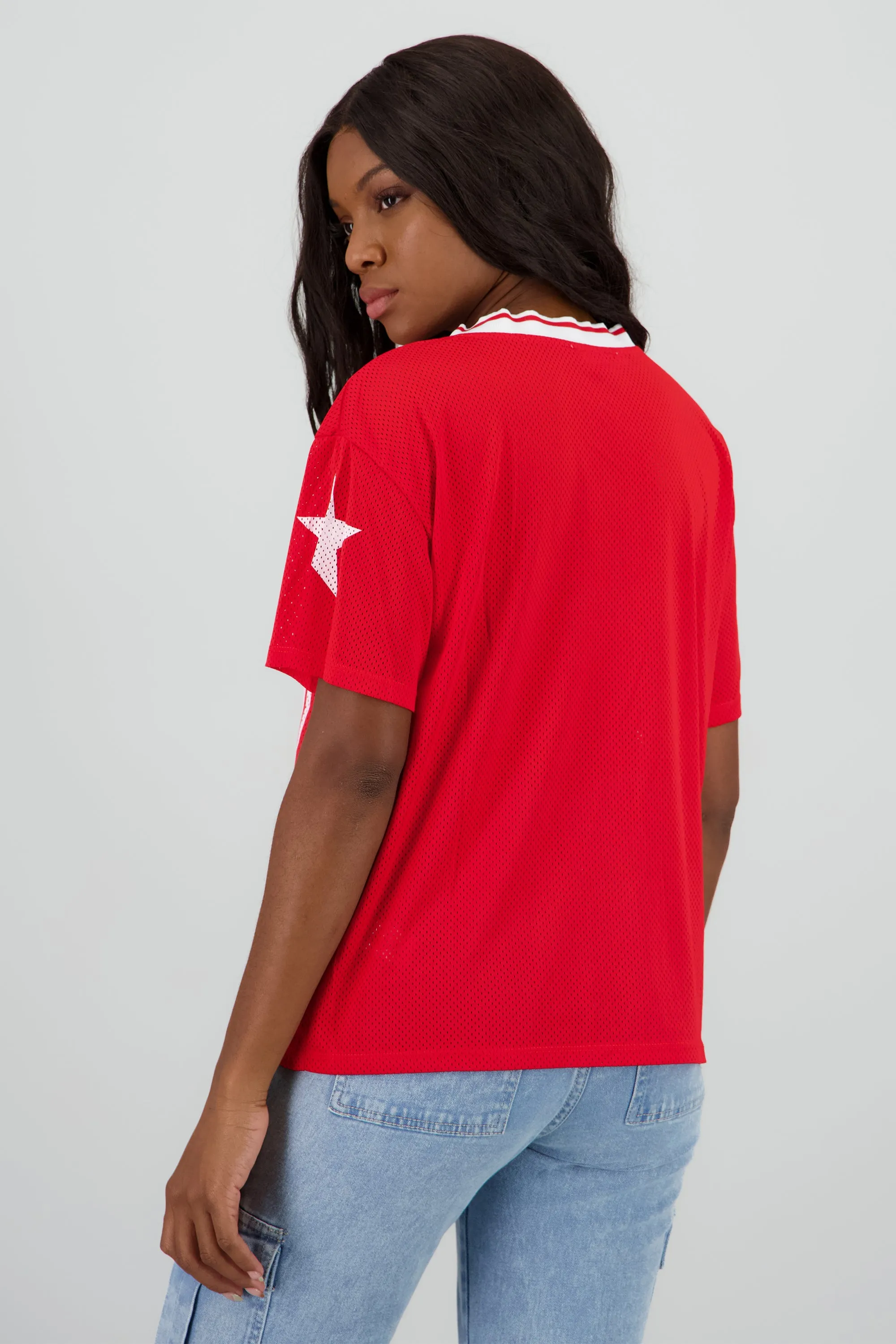 Playera over estampado numero sold by Shasa product image thumbnail 4