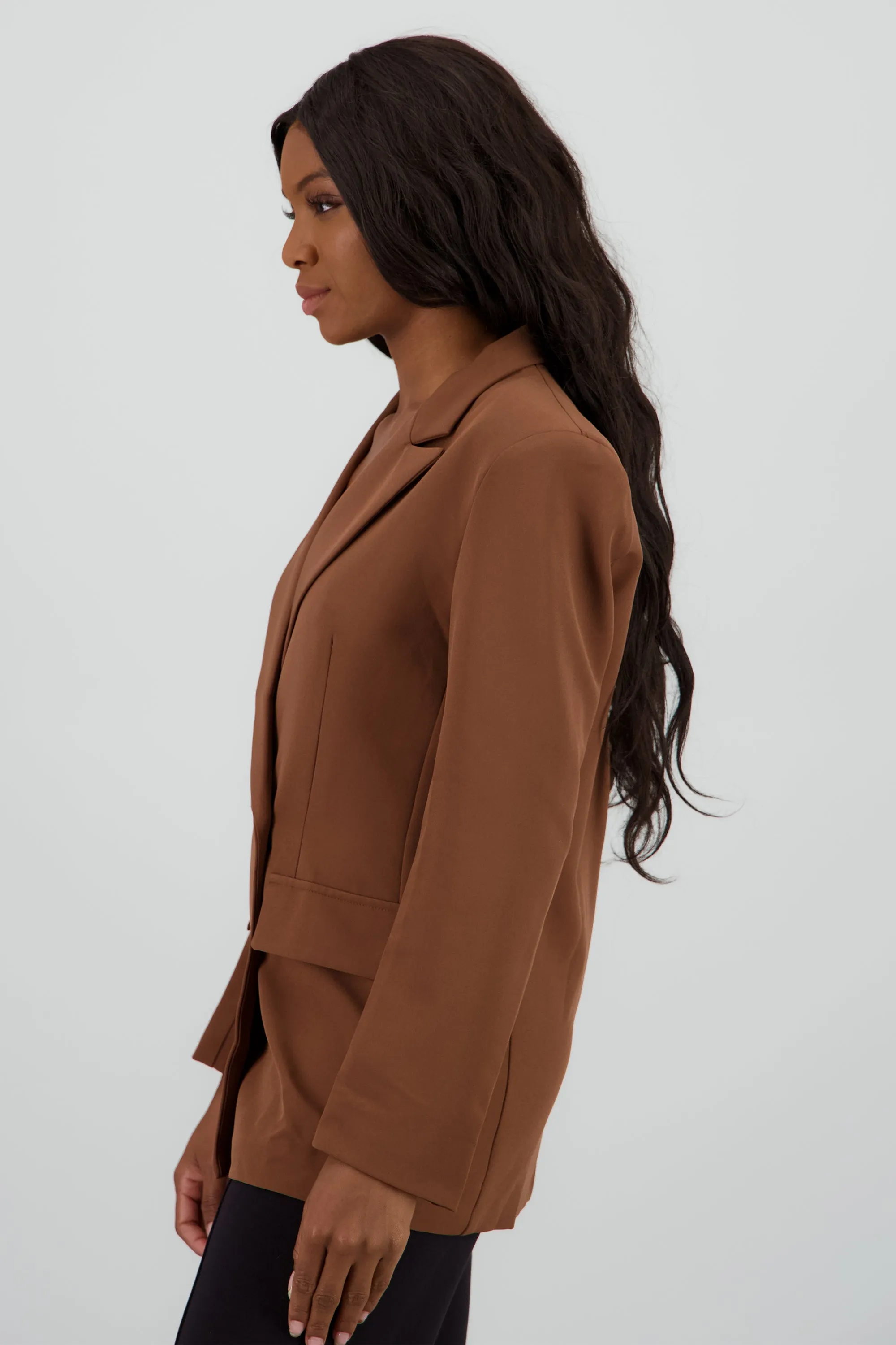 Saco oversized liso con estructura y botones sold by Shasa product image thumbnail 3