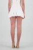 Falda mini globo con detalle de smock en pretina sold by Shasa