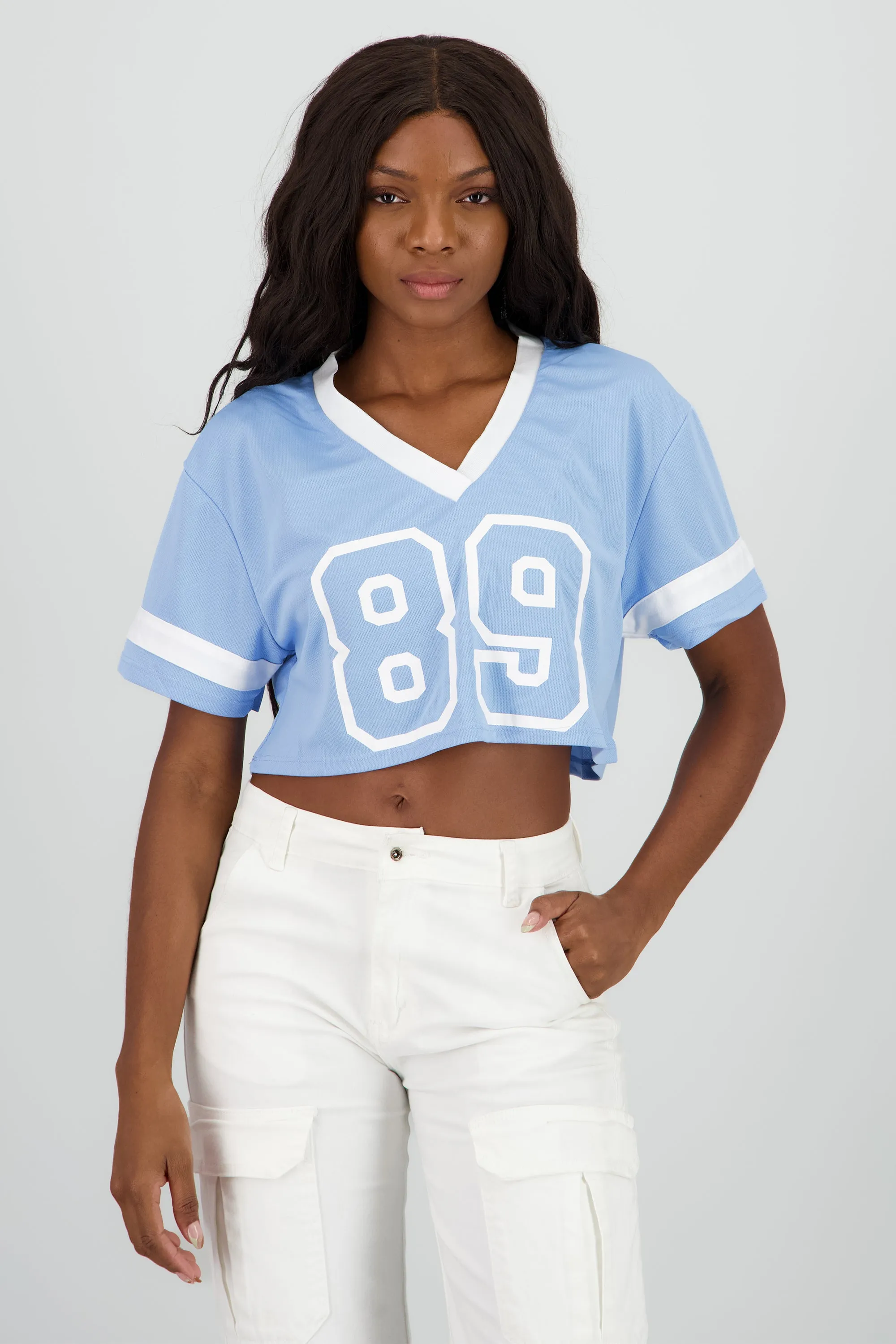 Top crop estampado numero sold by Shasa