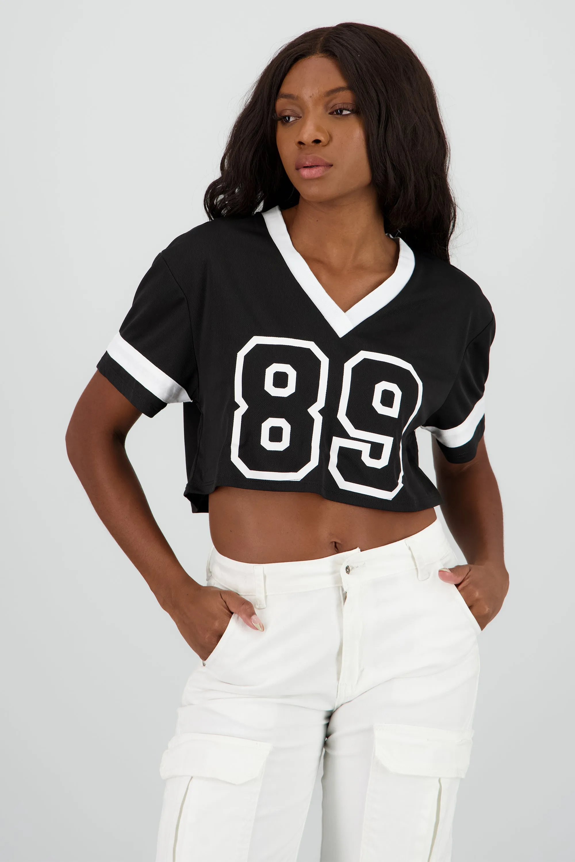 Top crop estampado numero sold by Shasa