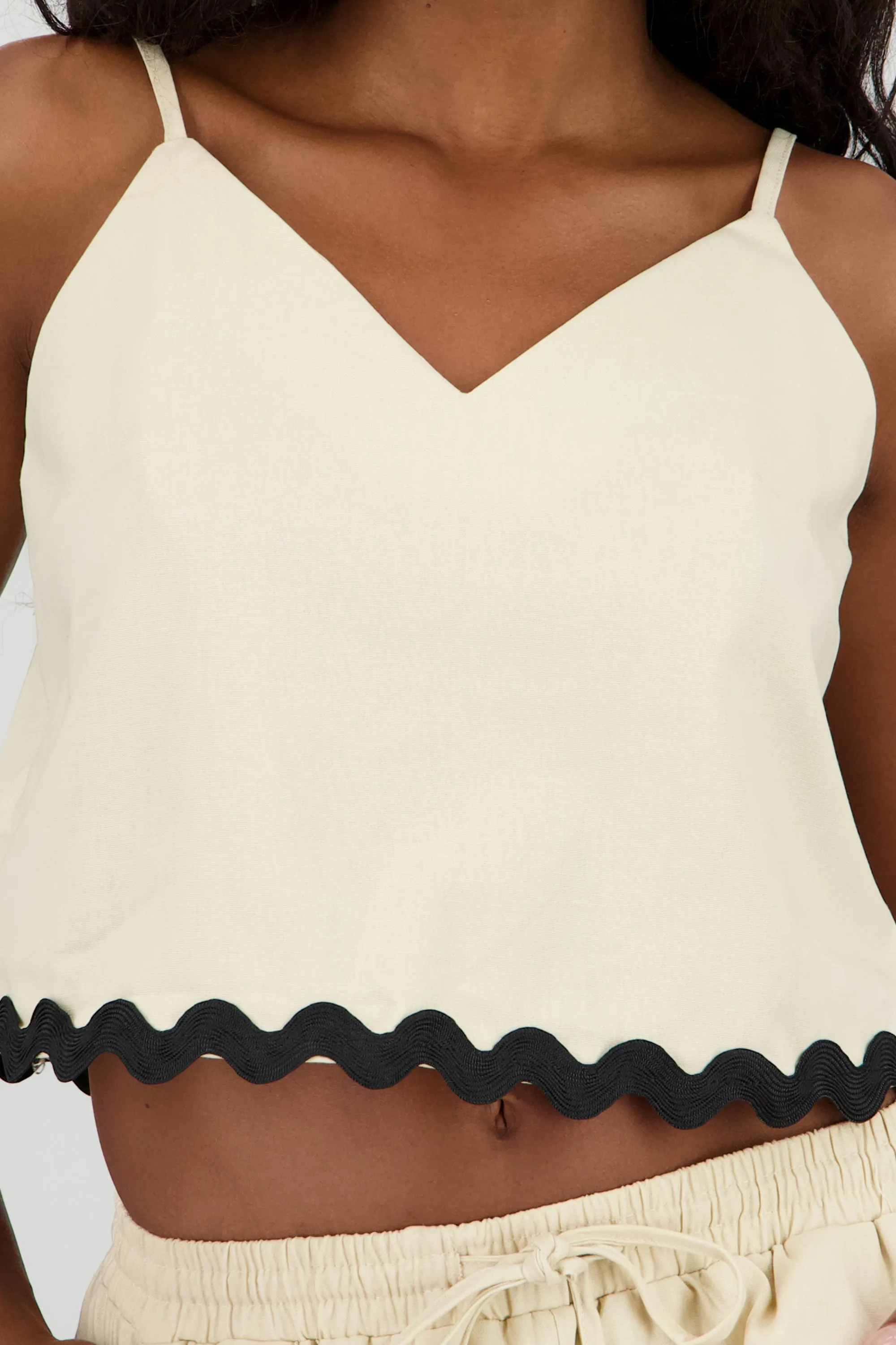 Blusa tirantes detalle contraste sold by Shasa product image thumbnail 5