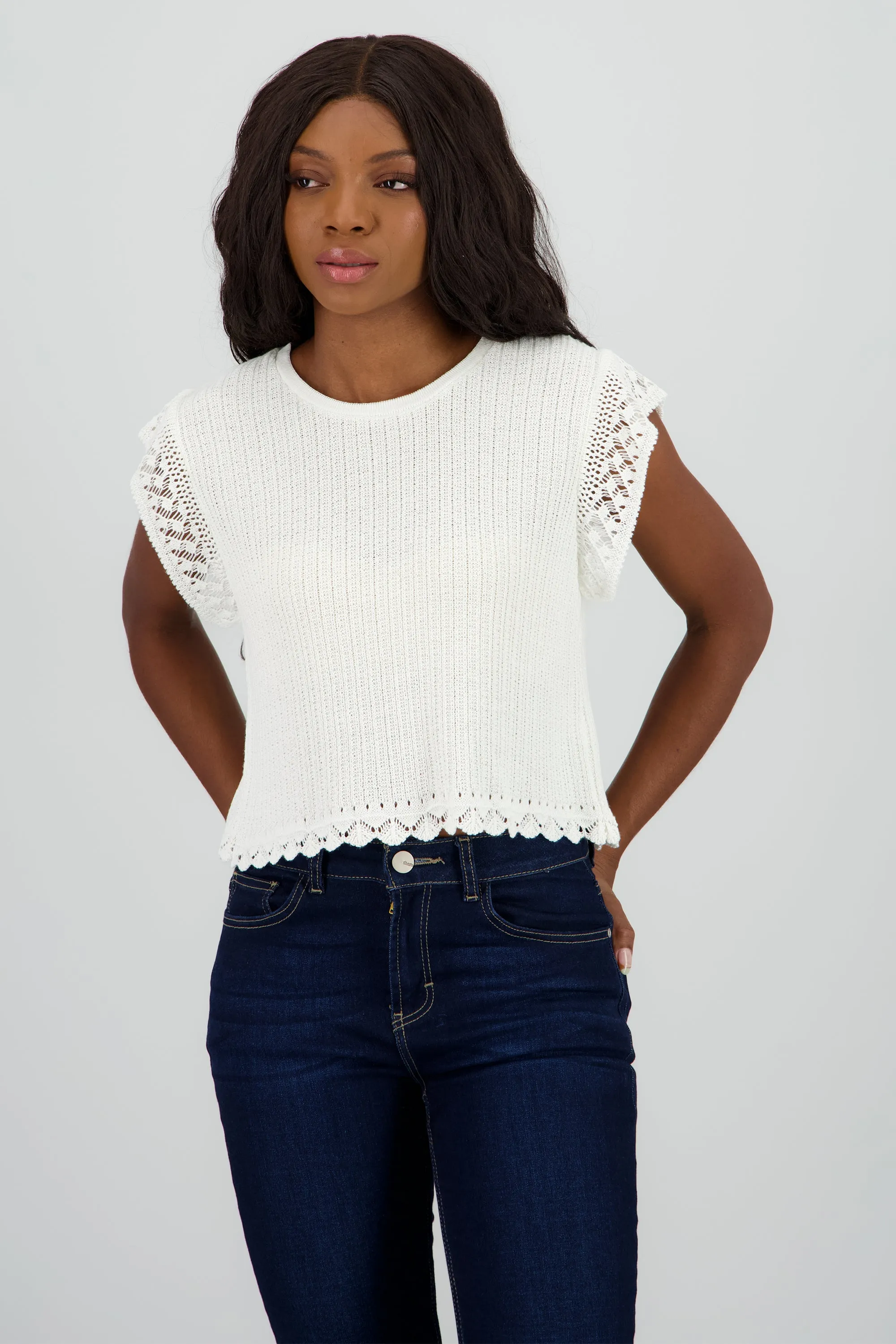 Chaleco liso detalle olanes sold by Shasa product image thumbnail 2