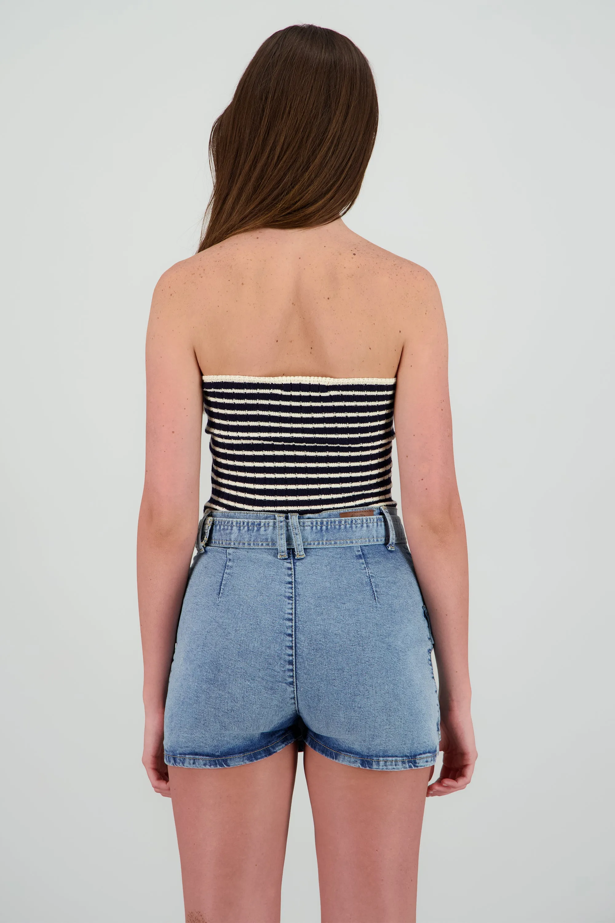 Top strapless detalle escote sold by Shasa product image thumbnail 4