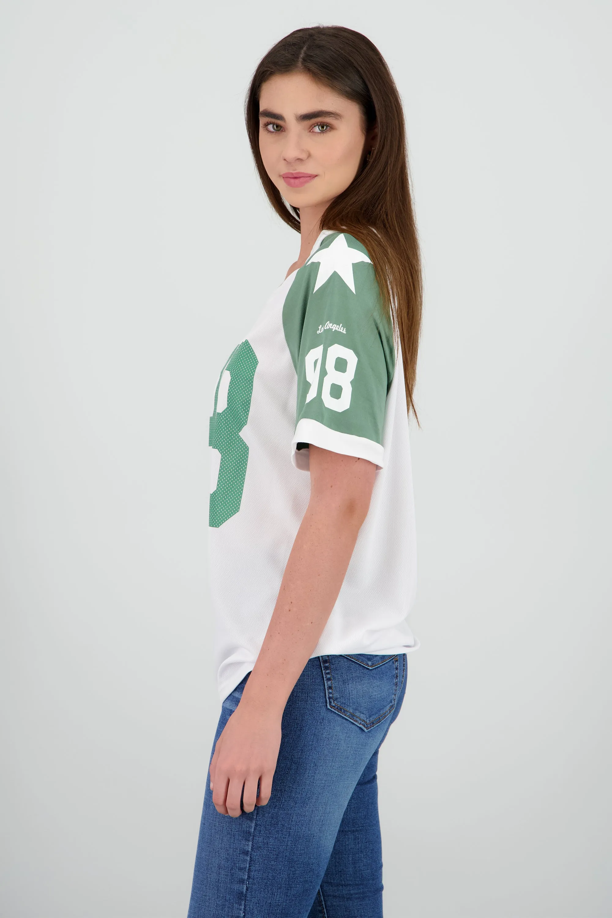 Playera oversized numero contraste sold by Shasa product image thumbnail 3