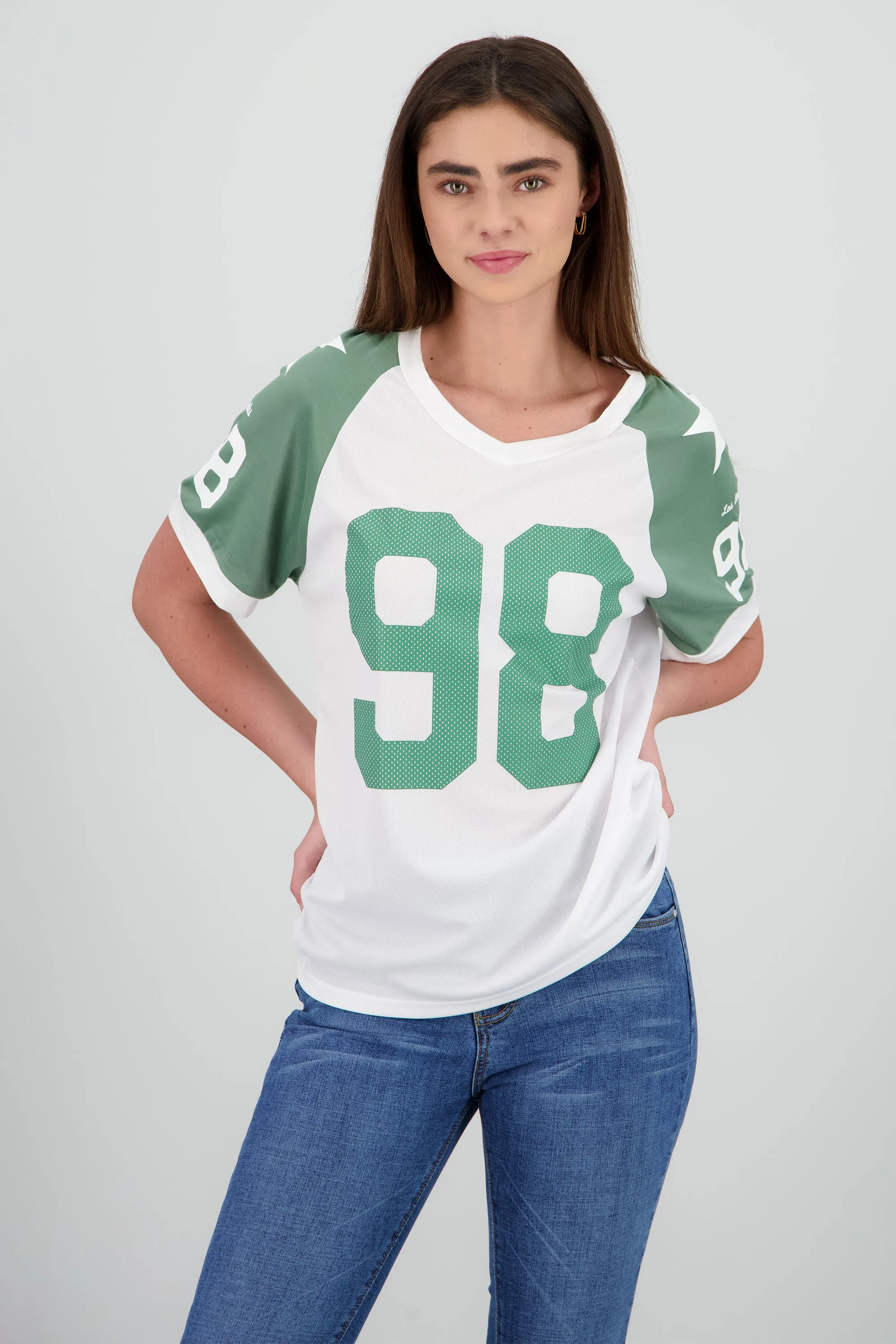 Playera oversized numero contraste sold by Shasa product image thumbnail 2