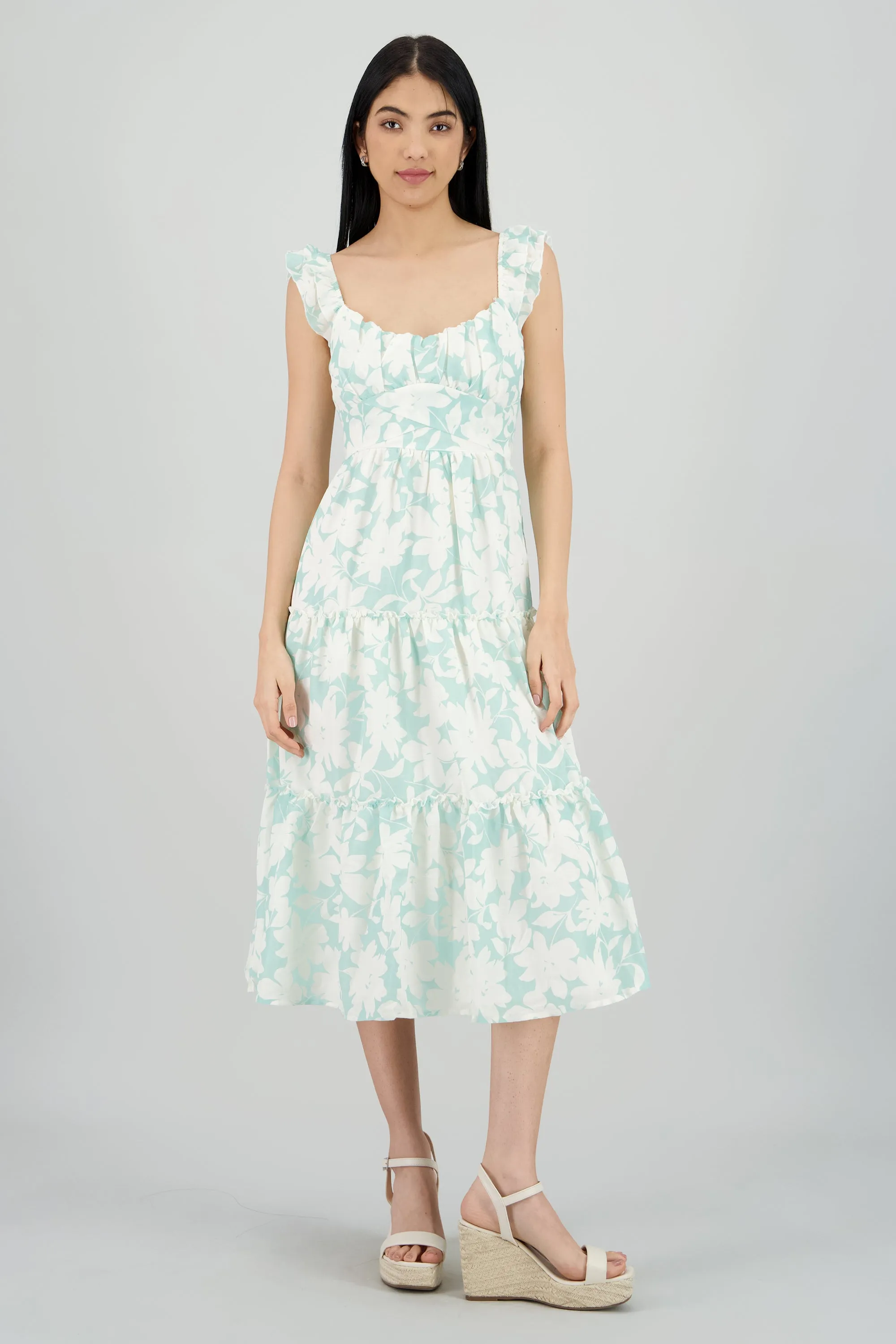 Vestido maxi estampado sold by Shasa