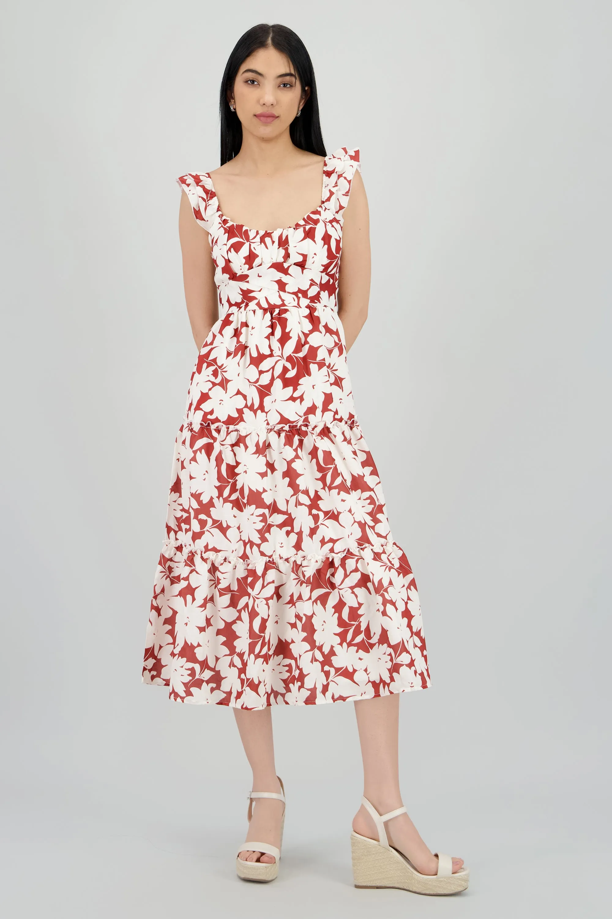 Vestido maxi estampado sold by Shasa product image thumbnail 2