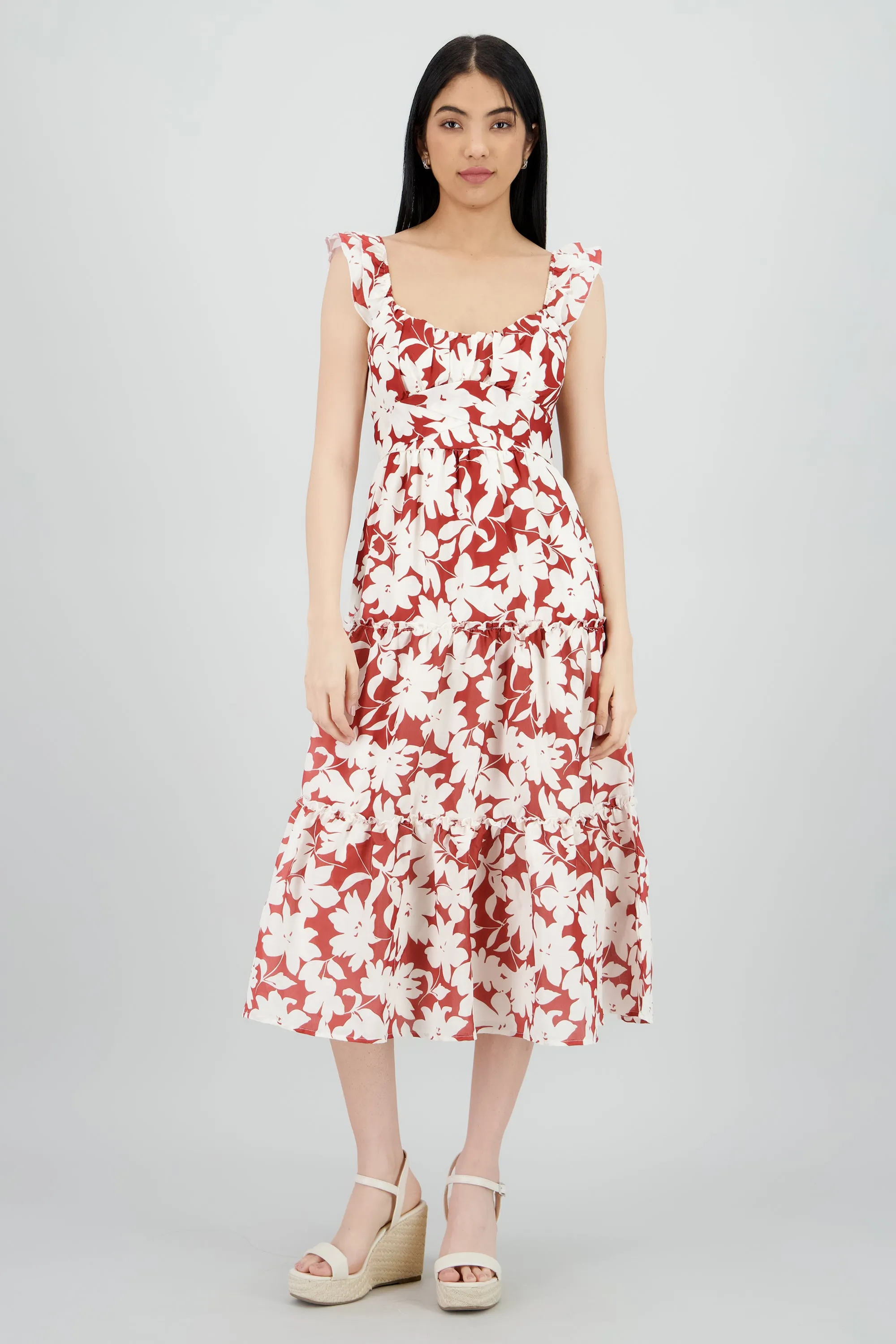 Vestido maxi estampado sold by Shasa