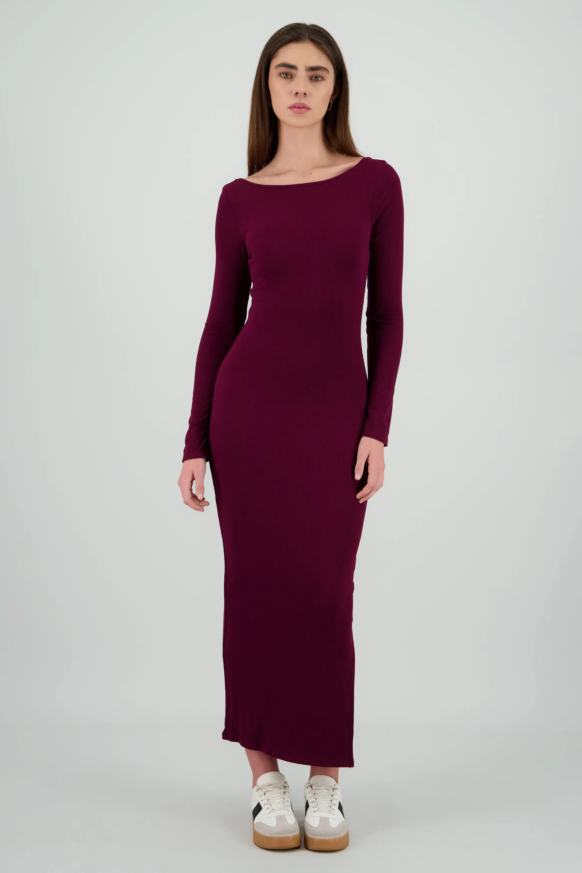 Vestido manga larga escote espalda sold by Shasa