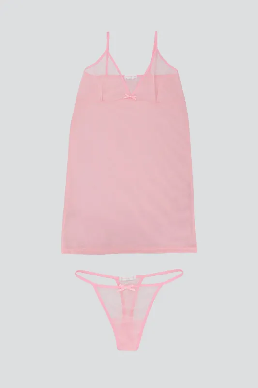 Vestido mesh tanga sold by Shasa