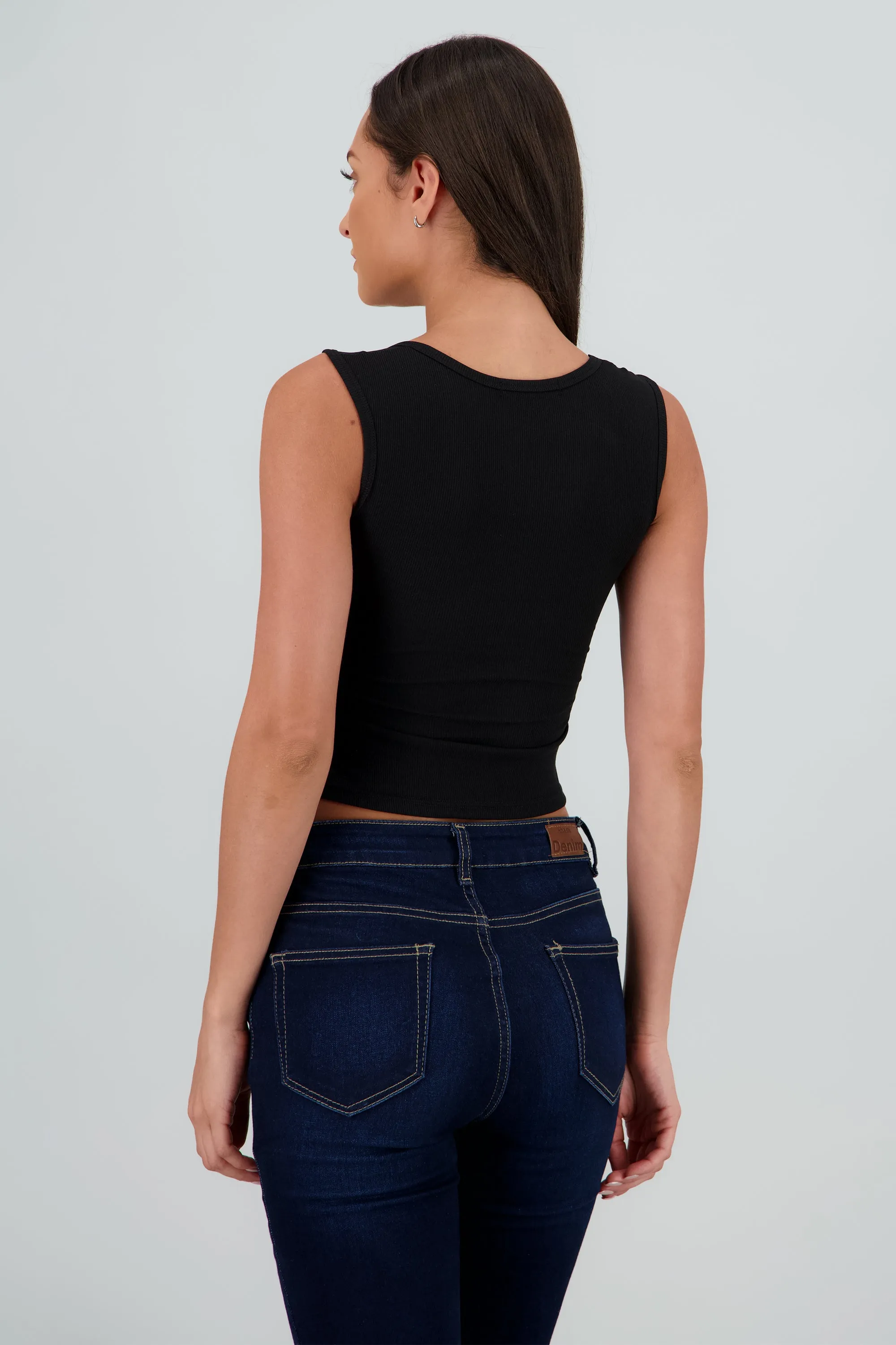 Top de cuello cuadrado liso sold by Shasa product image thumbnail 4