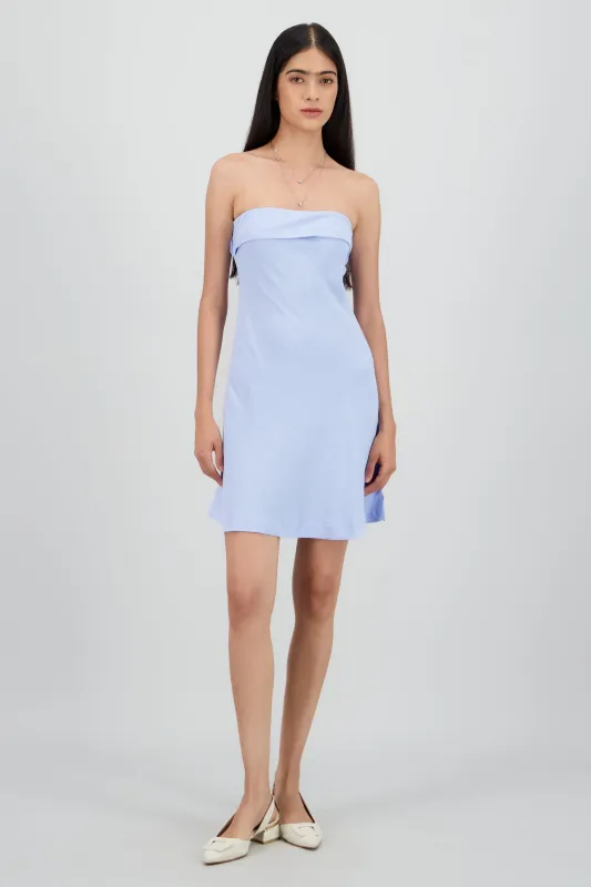 Vestido strapless recto sold by Shasa