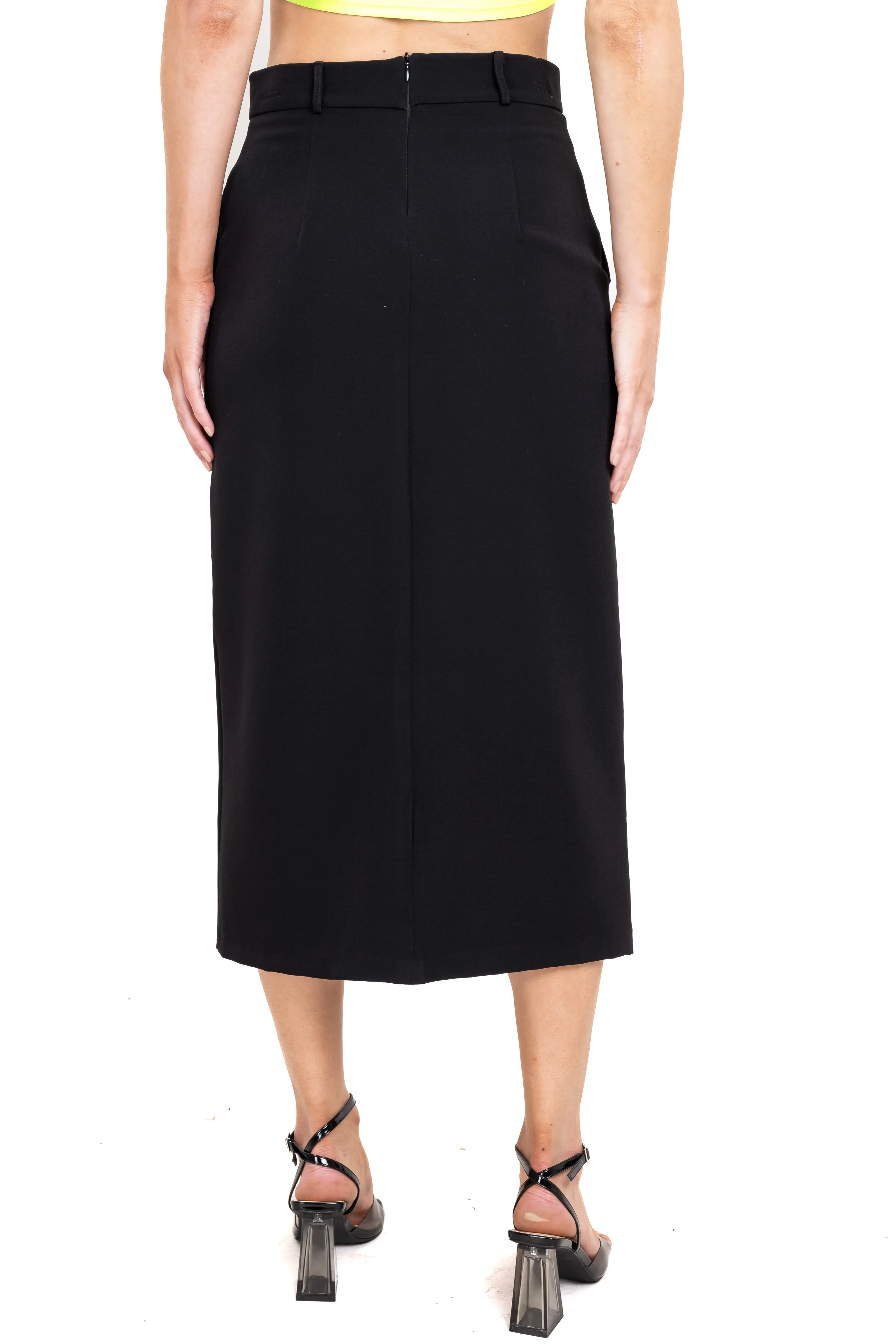 Falda midi detalle abertura sold by Shasa product image thumbnail 4