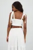 Top smock tirantes moño sold by Shasa