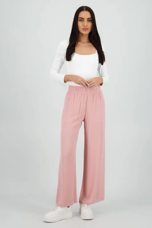 Pantalón Wide Leg Cintura Elástico sold by Shasa