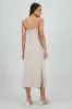 Vestido maxi fluido con tirantes sold by Shasa