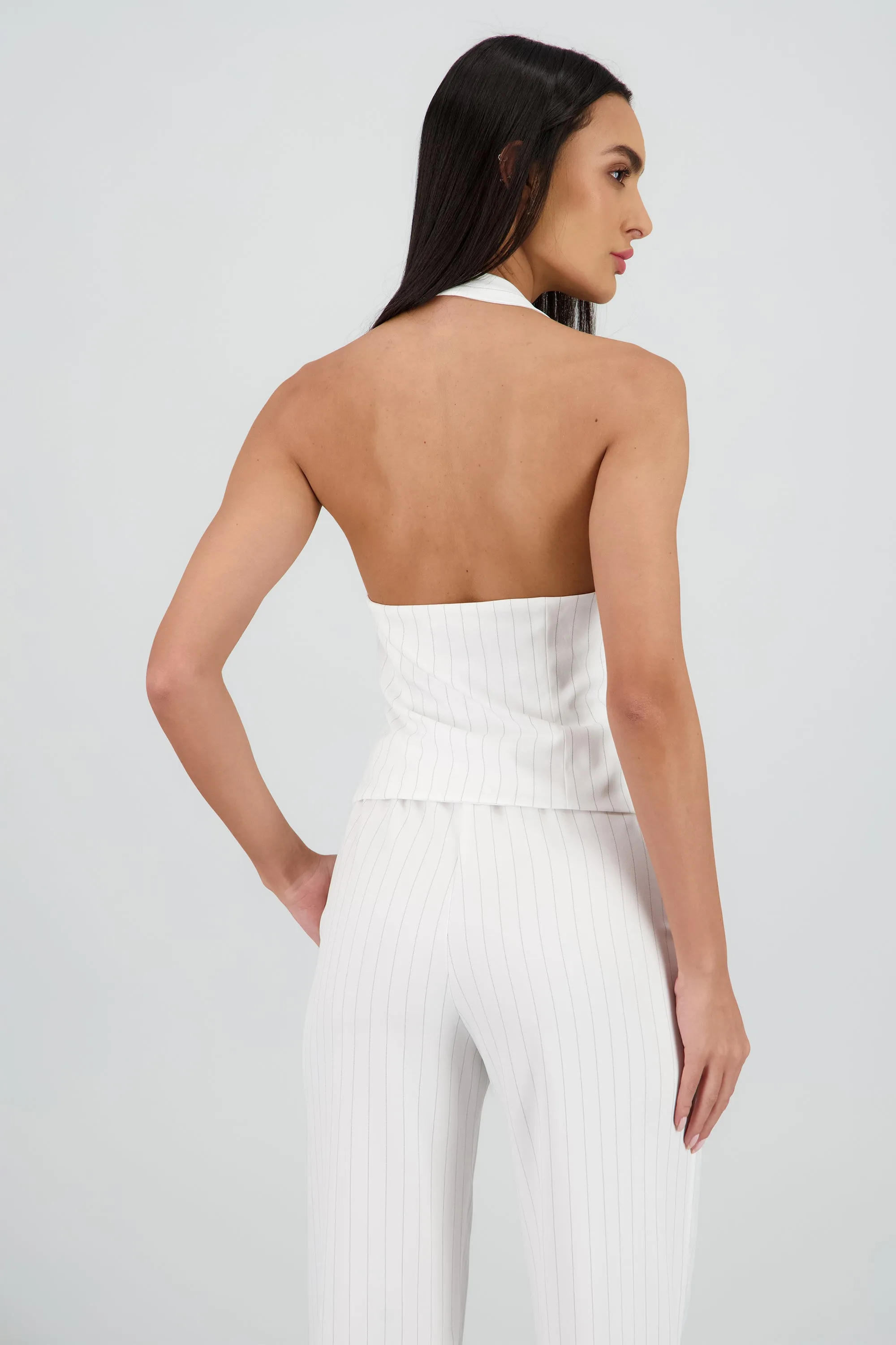 Top halter sastreado detalle botones sold by Shasa product image thumbnail 4