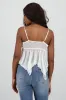 Top tirantes encaje asimetrico sold by Shasa