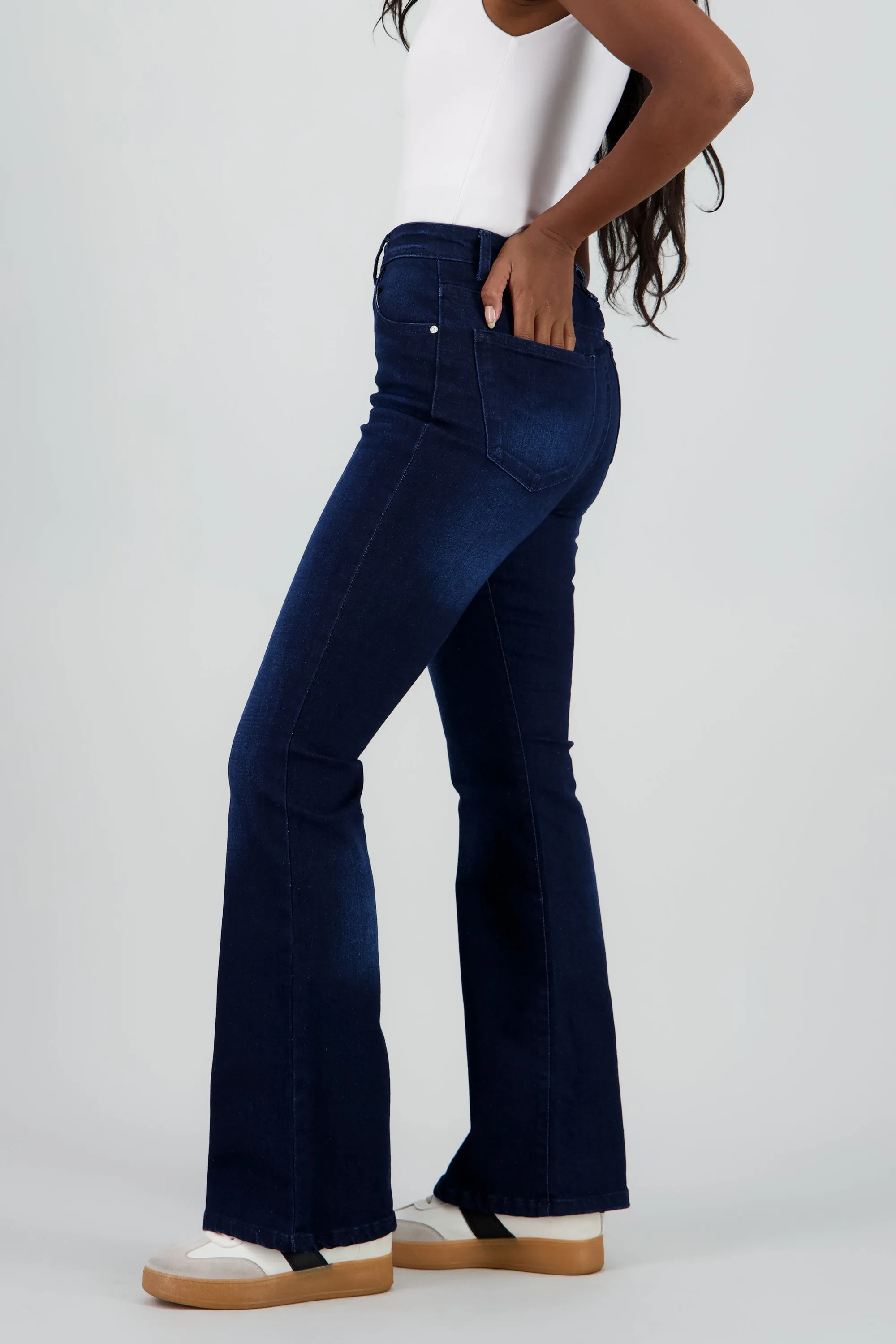 Jeans flare mid rise sold by Shasa product image thumbnail 3