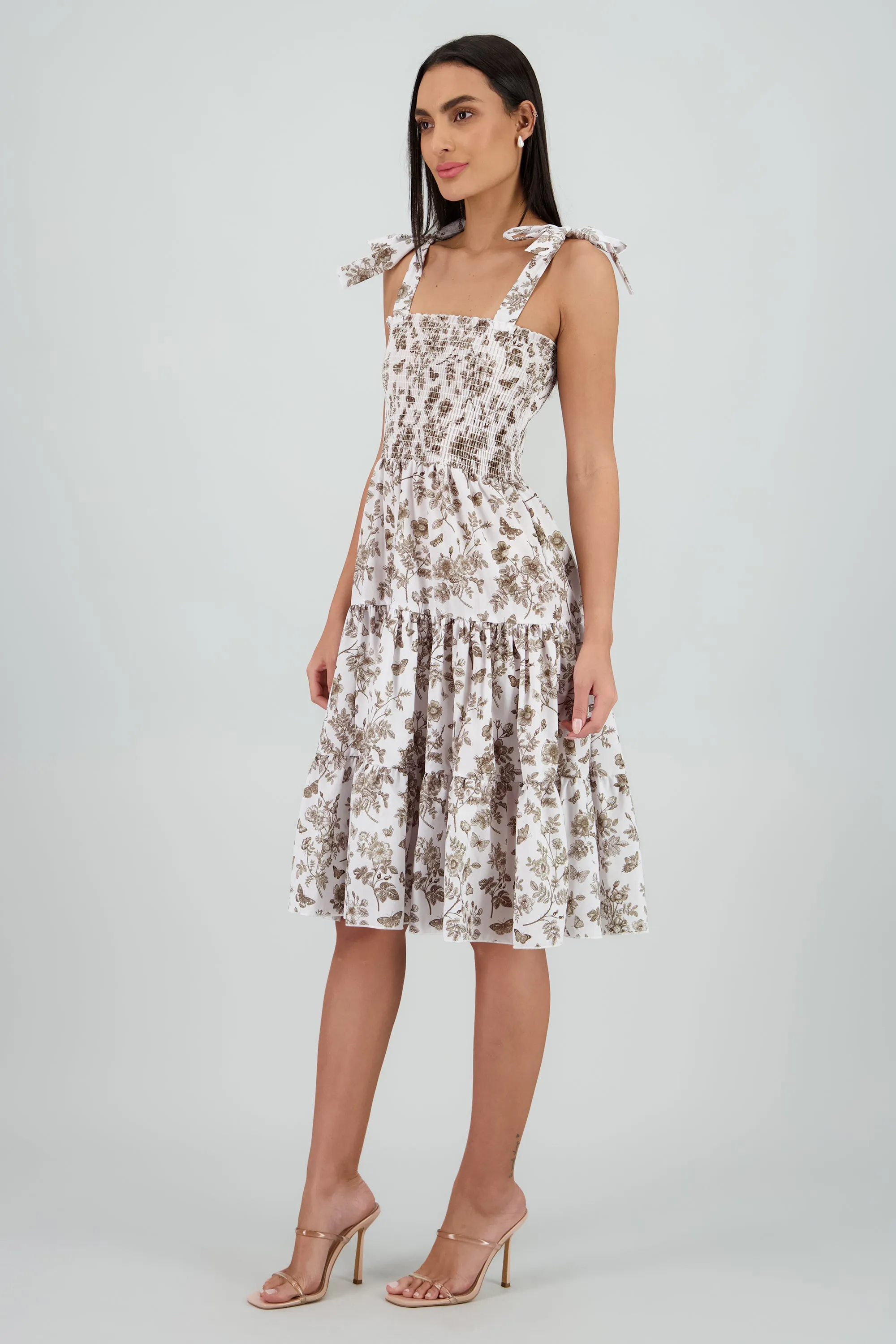 Vestido estampado flores olanes sold by Shasa product image thumbnail 3