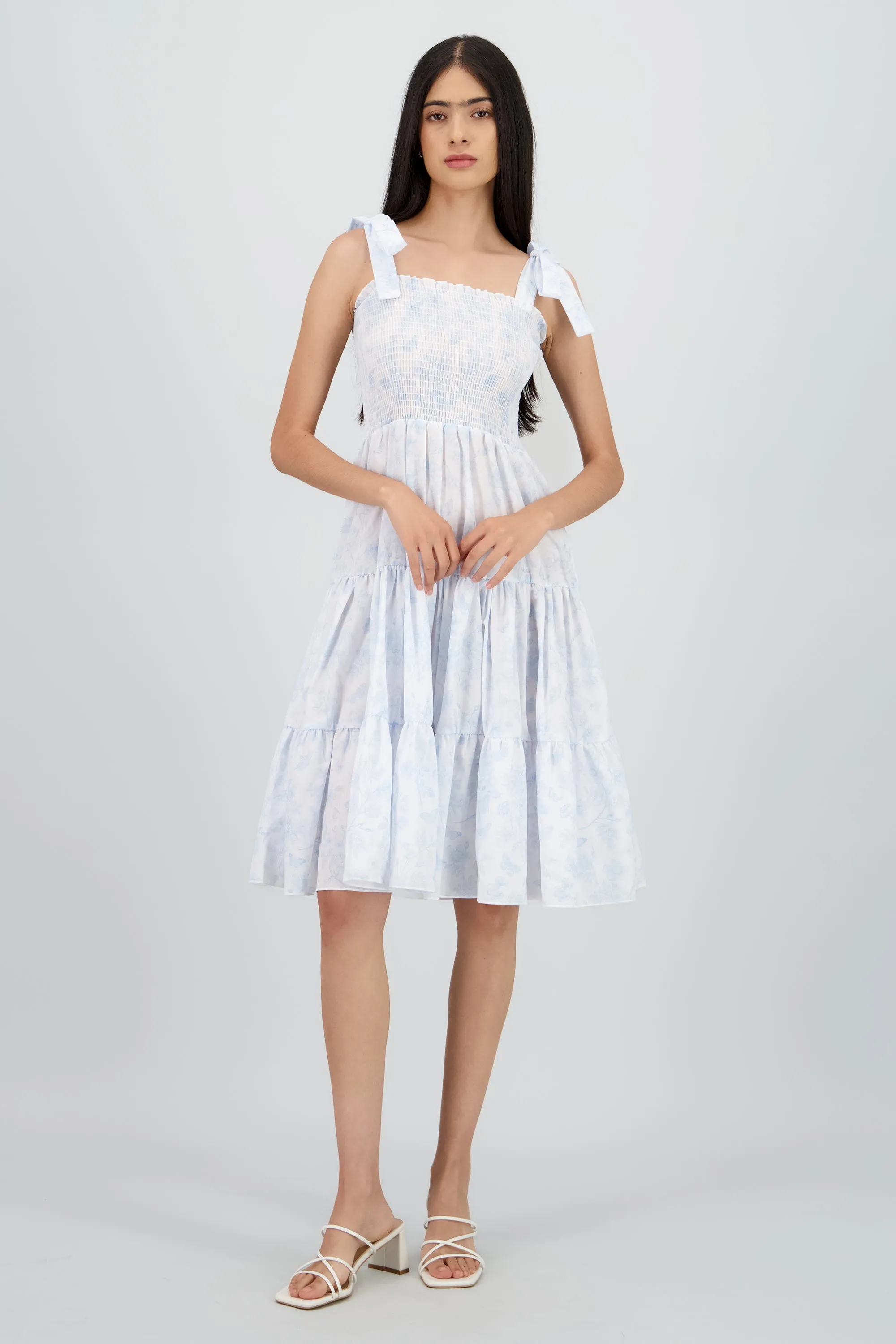 Vestido estampado flores olanes sold by Shasa product image thumbnail 2