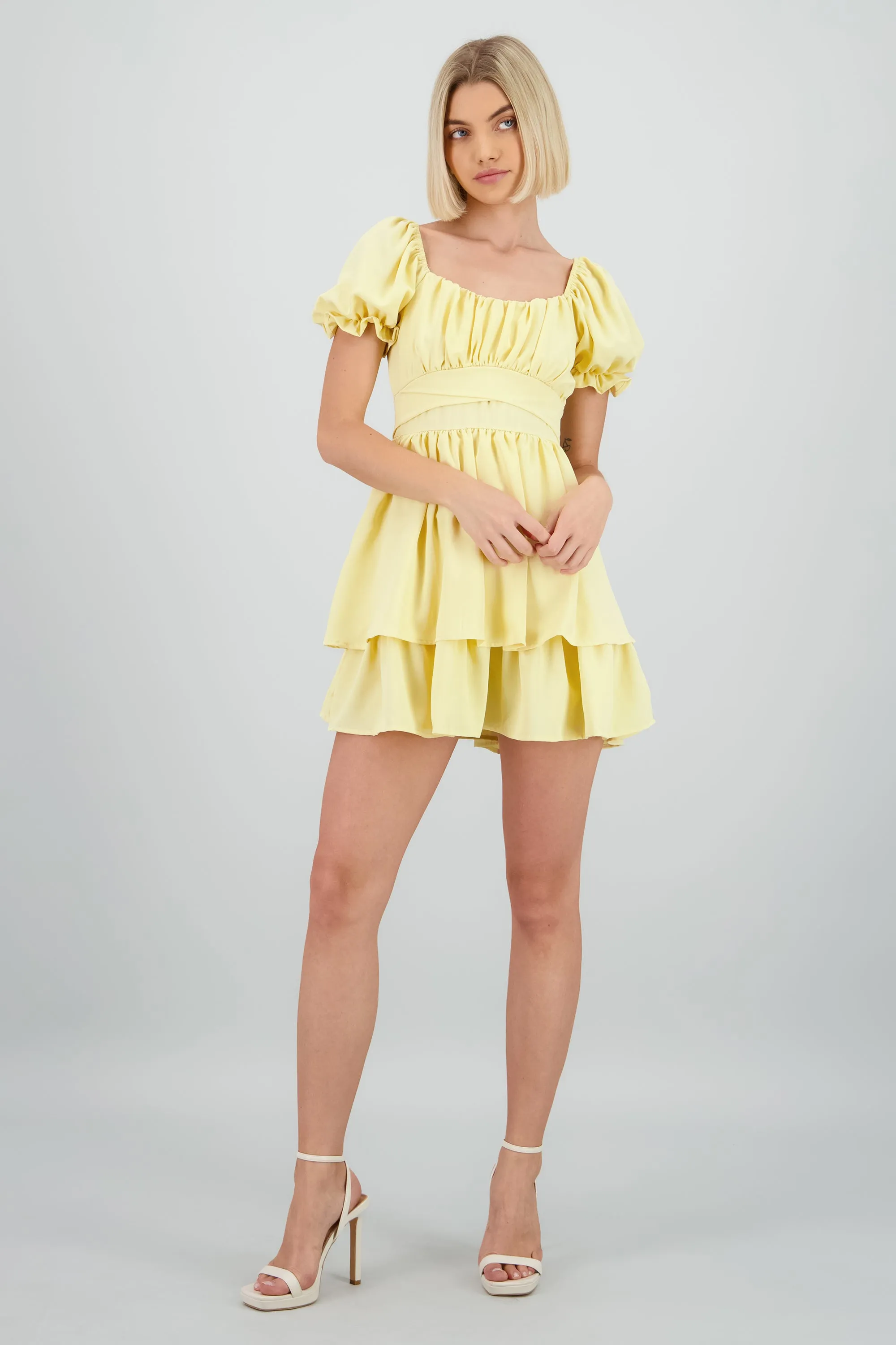 Vestido Mini Capas Moño sold by Shasa product image thumbnail 2