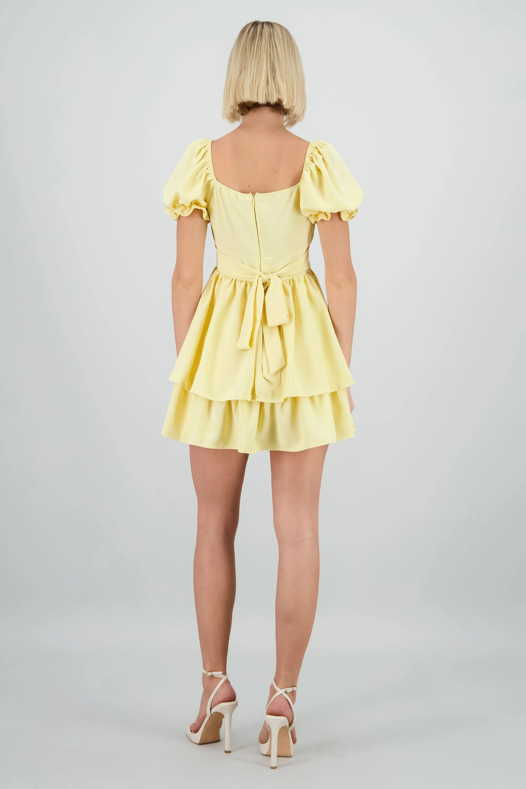 Vestido Mini Capas Moño sold by Shasa product image thumbnail 4