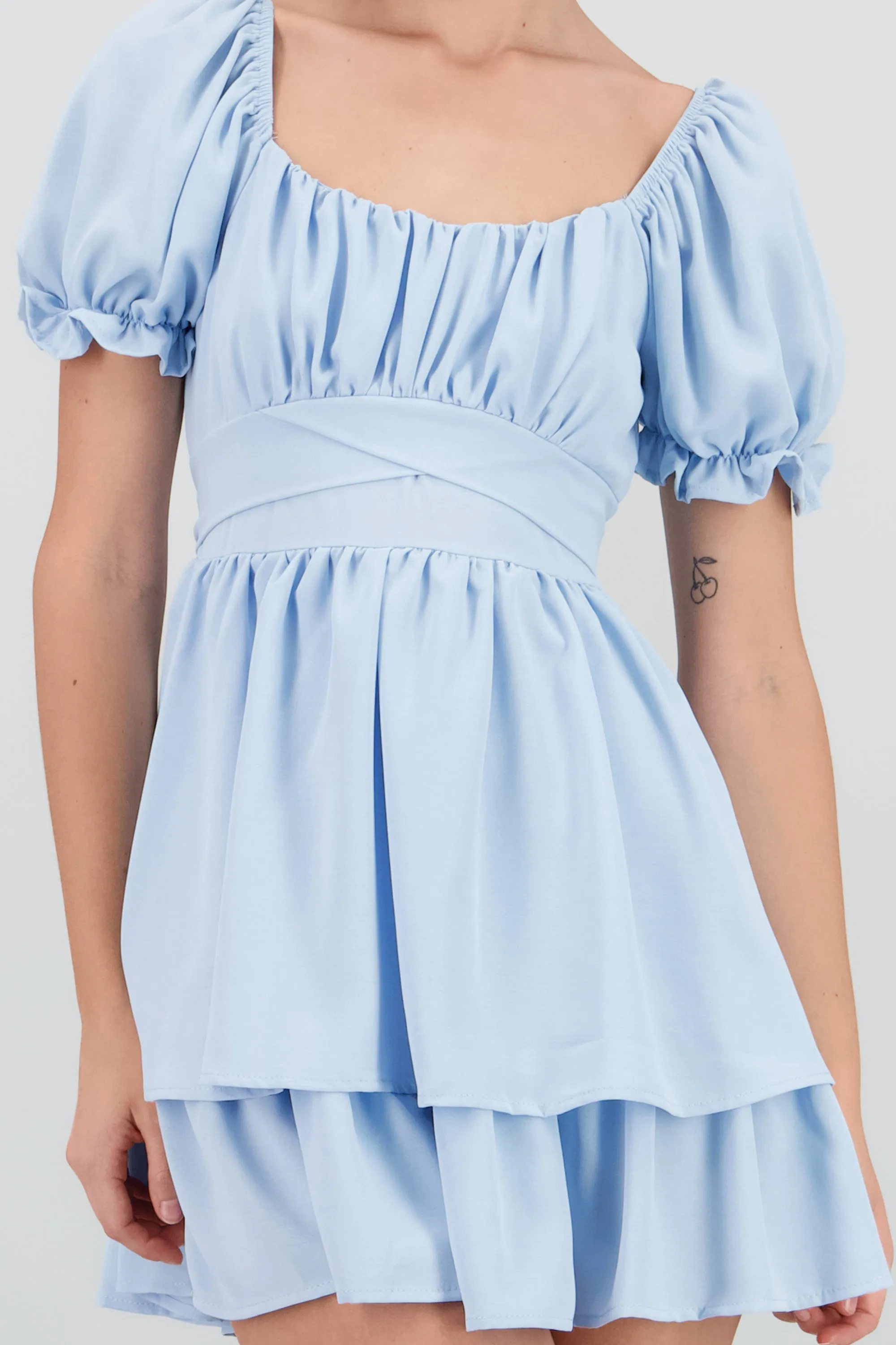 Vestido Mini Capas Moño sold by Shasa product image thumbnail 5