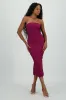 Vestido maxi strapless drapeado hypsters sold by Shasa