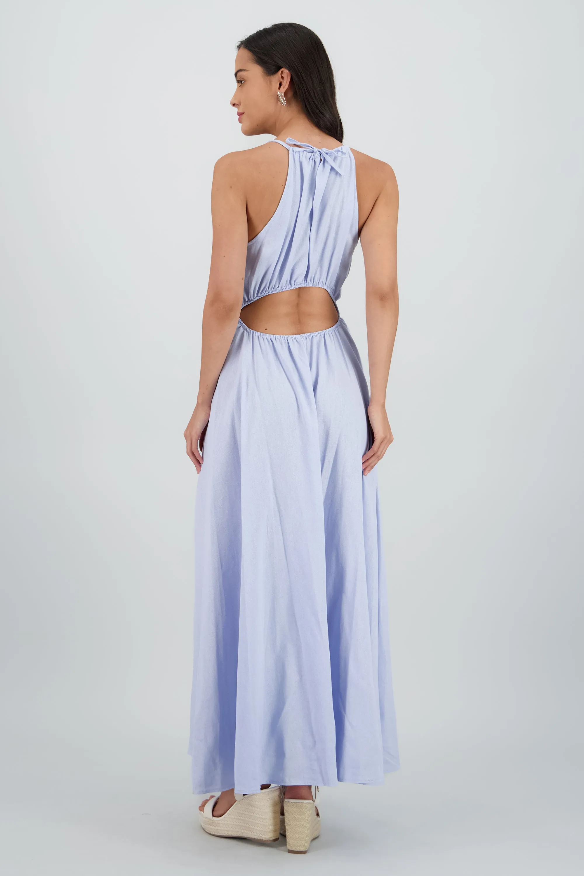 Vestido cut out maxi lino sold by Shasa product image thumbnail 4