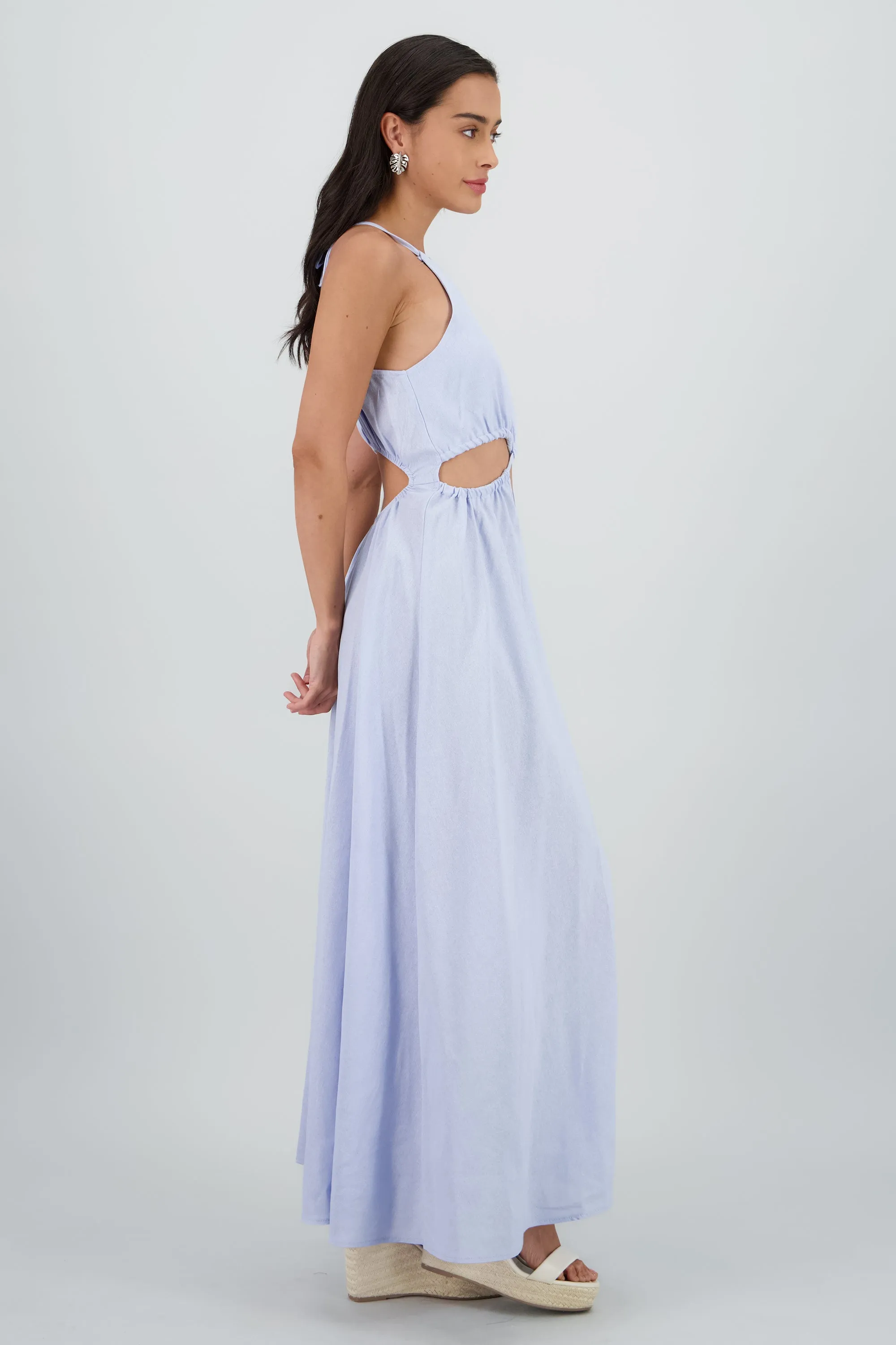 Vestido cut out maxi lino sold by Shasa product image thumbnail 3